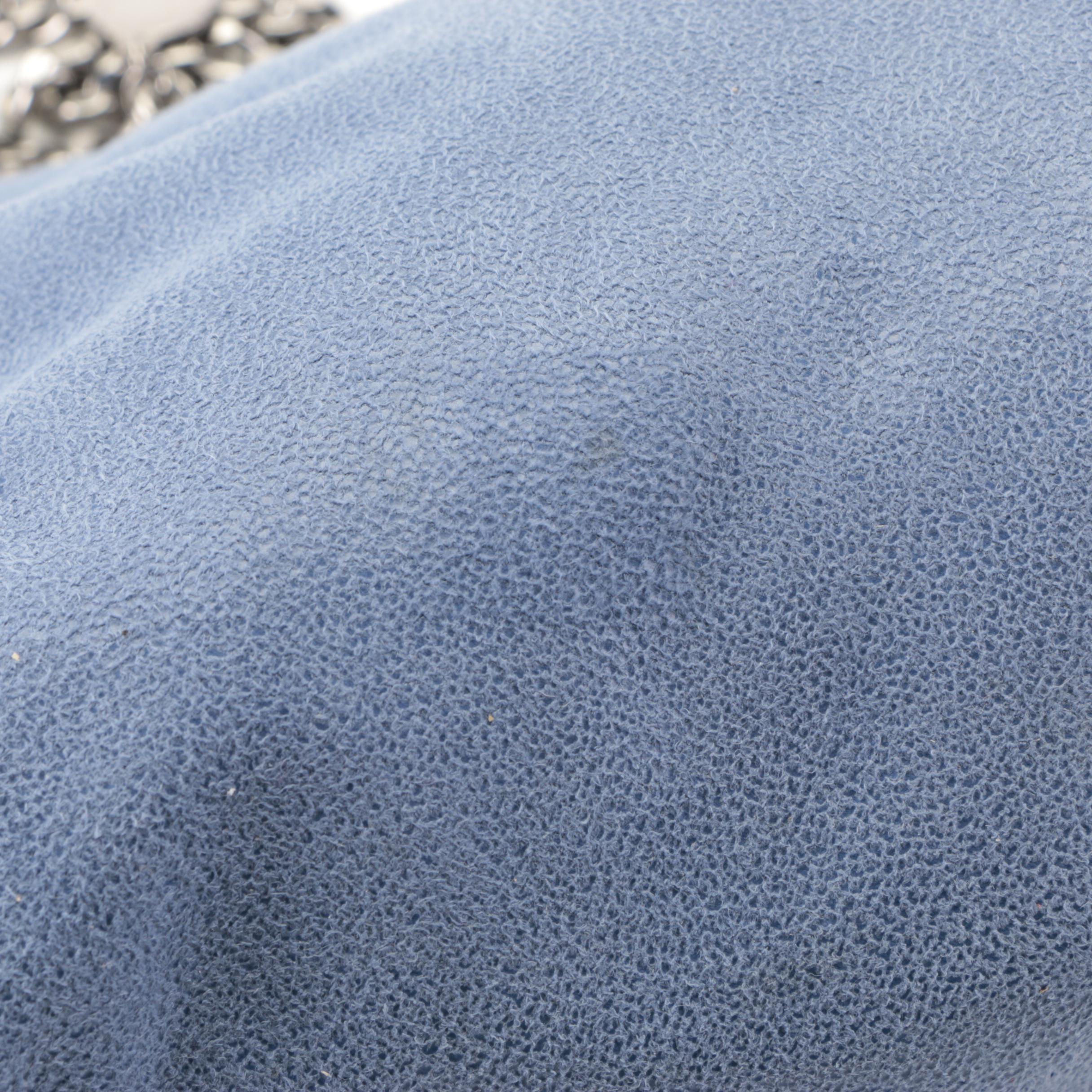 Stella McCartney Small Falabella Two-Way Bag in Shaggy Deer Faux Suede