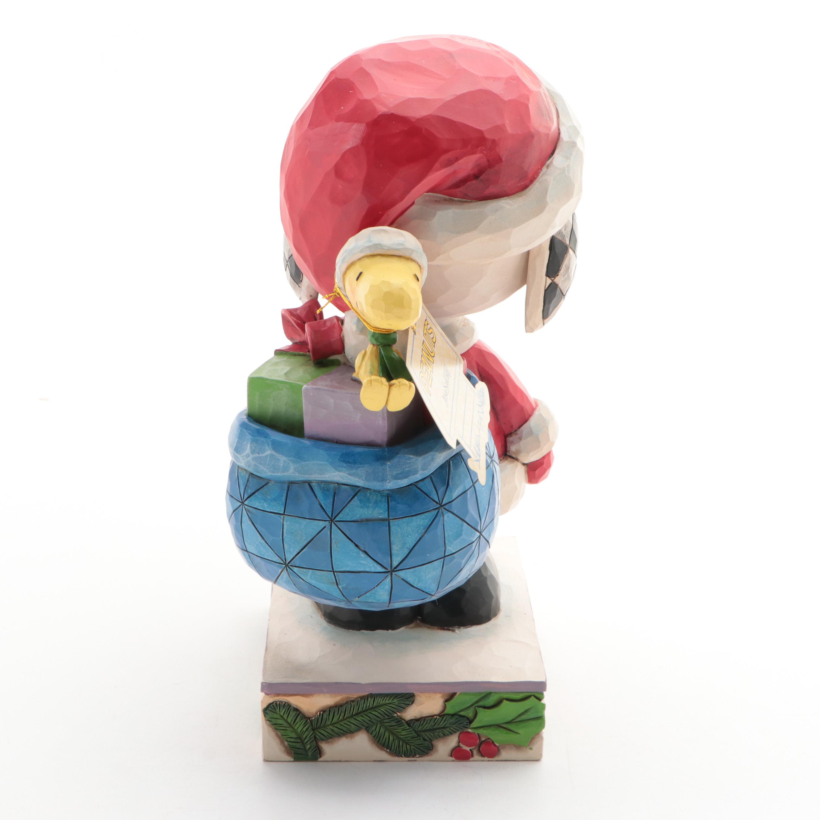 Jim Shore Peanuts "Here Comes Snoopy" Resin Figurine