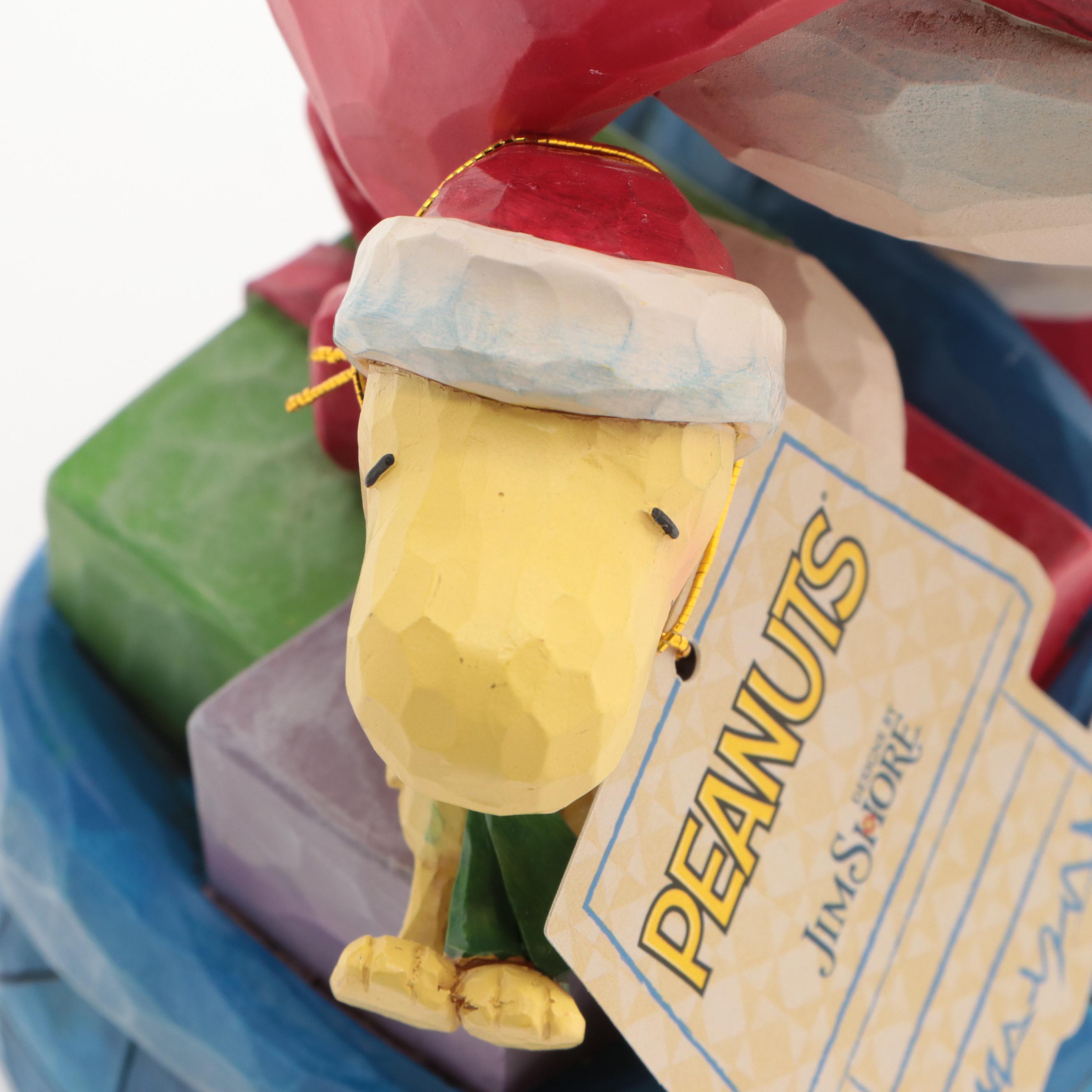 Jim Shore Peanuts "Here Comes Snoopy" Resin Figurine