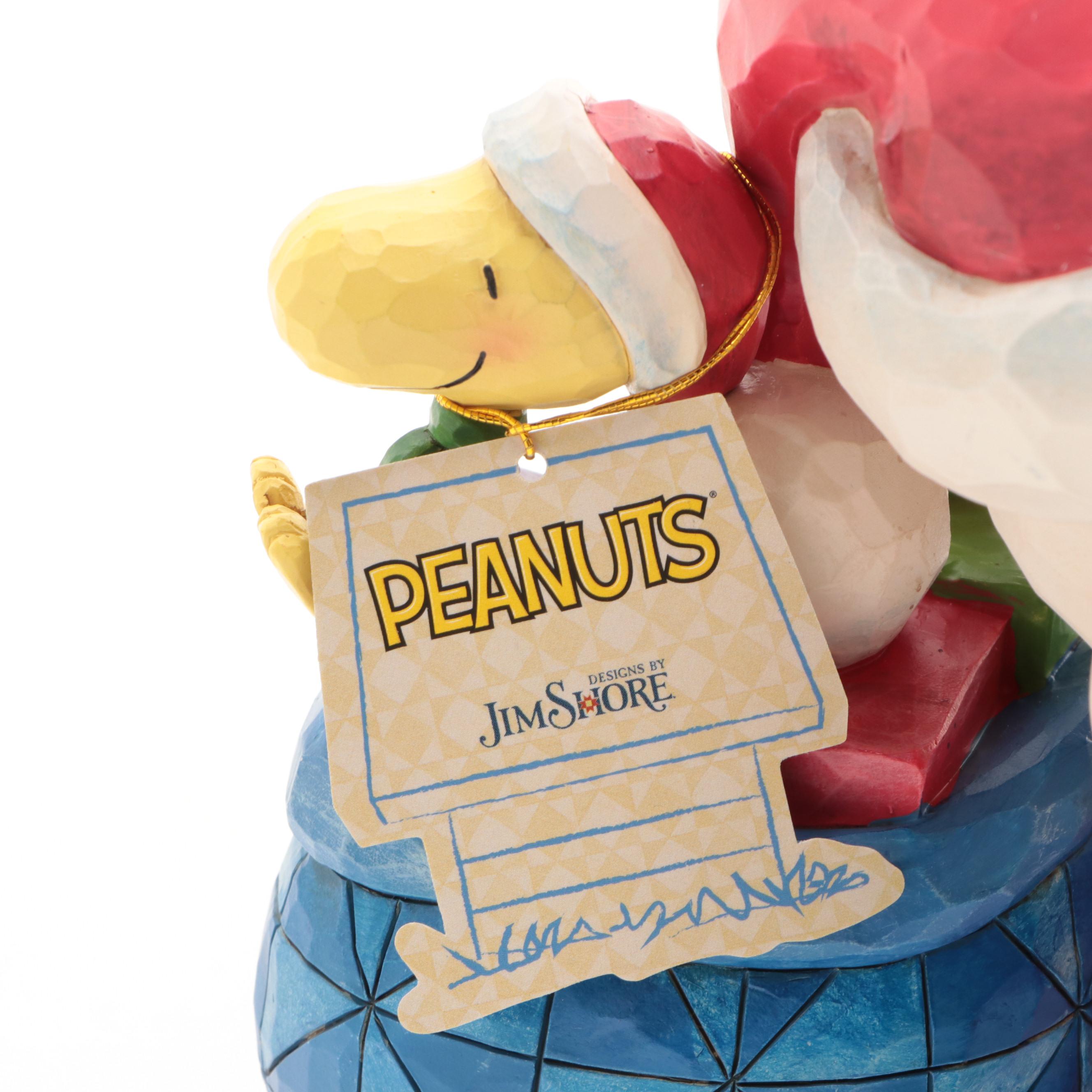 Jim Shore Peanuts "Here Comes Snoopy" Resin Figurine