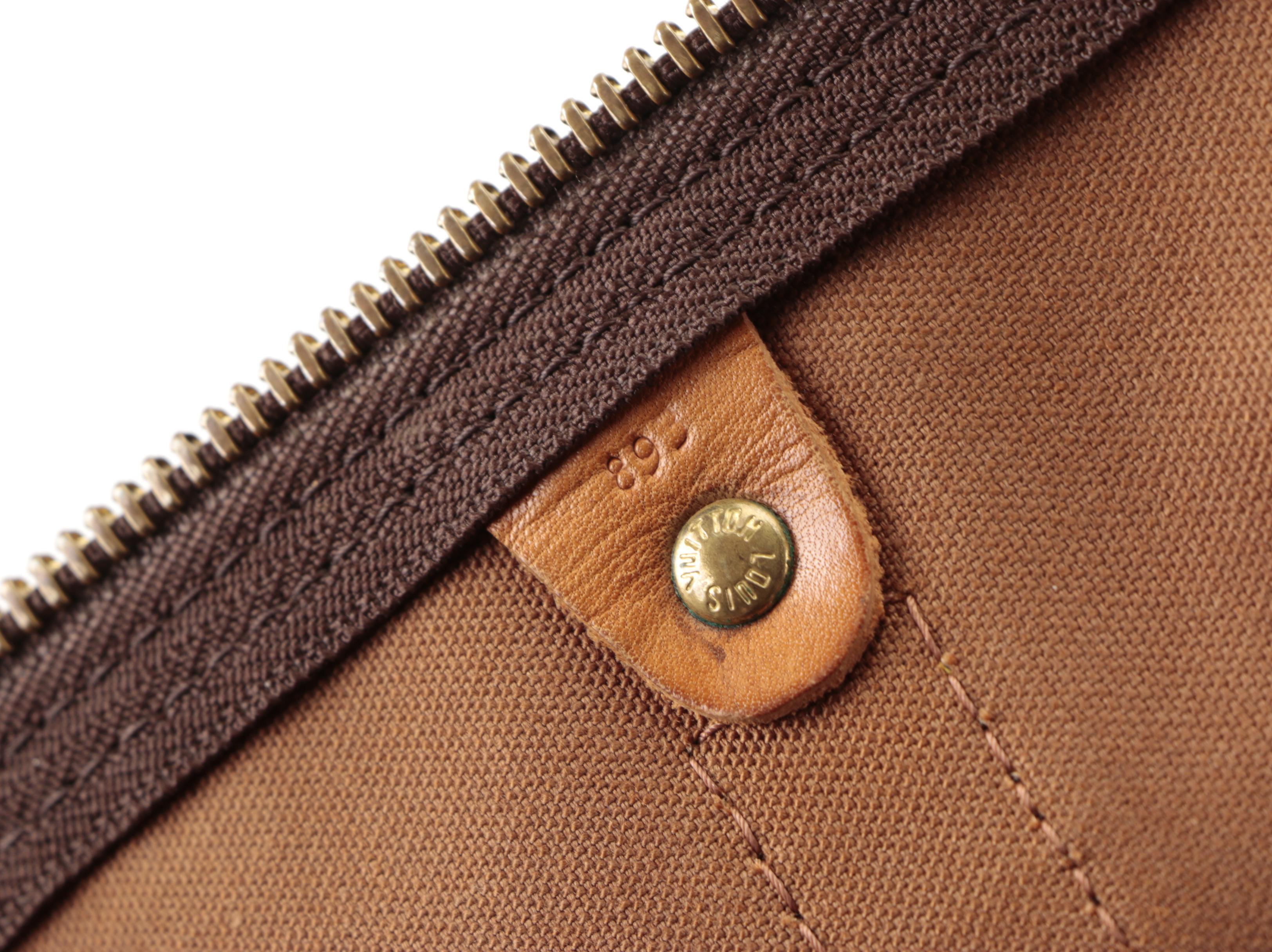 Louis Vuitton Malletier Keepall 55 Duffle Bag in Monogram Canvas