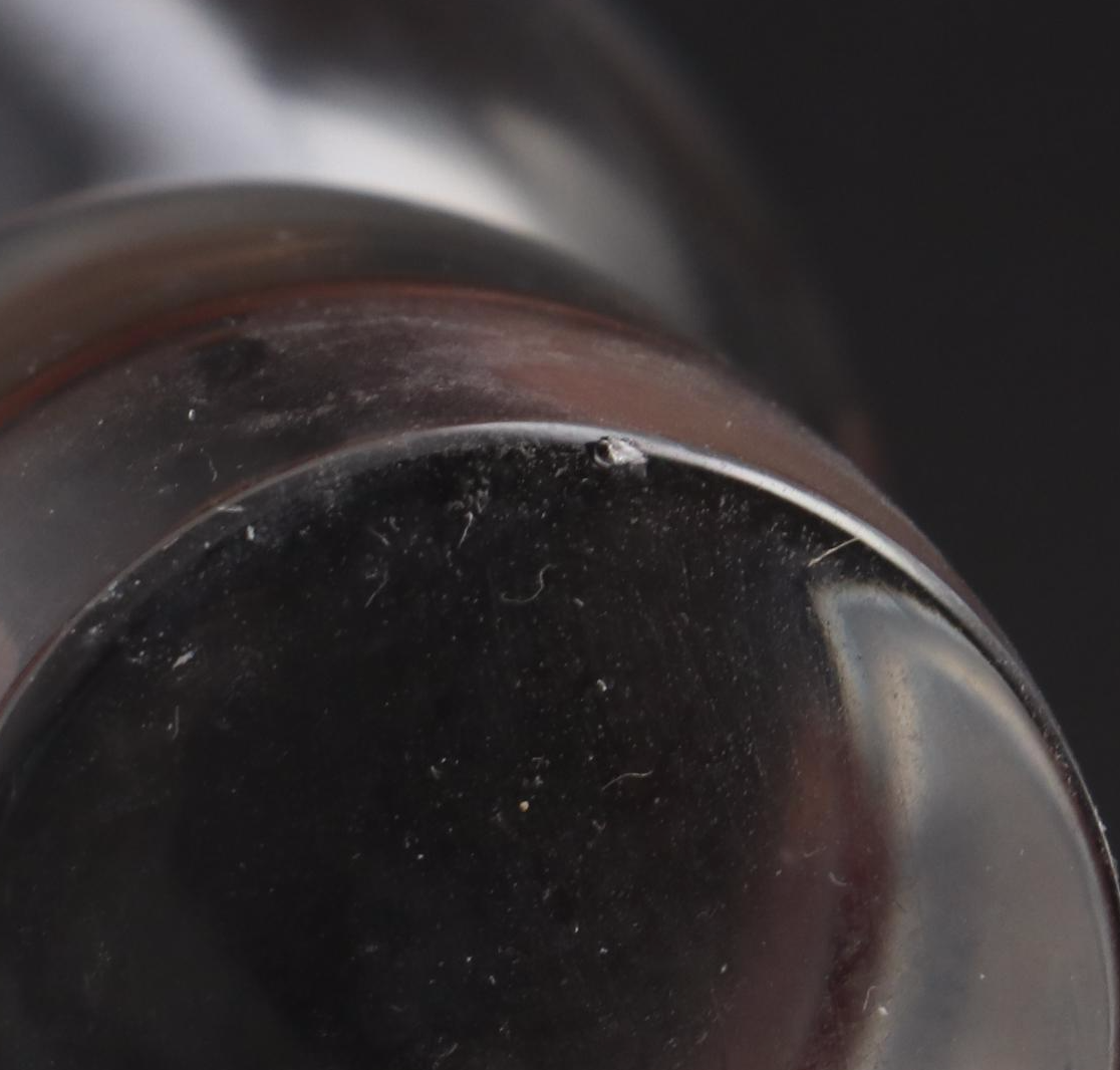 Liquor Decanters with Pottery Barn English Sterling Labels and Crystal Perfume