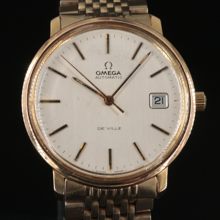 Omega DeVille Automatic Wristwatch with Date