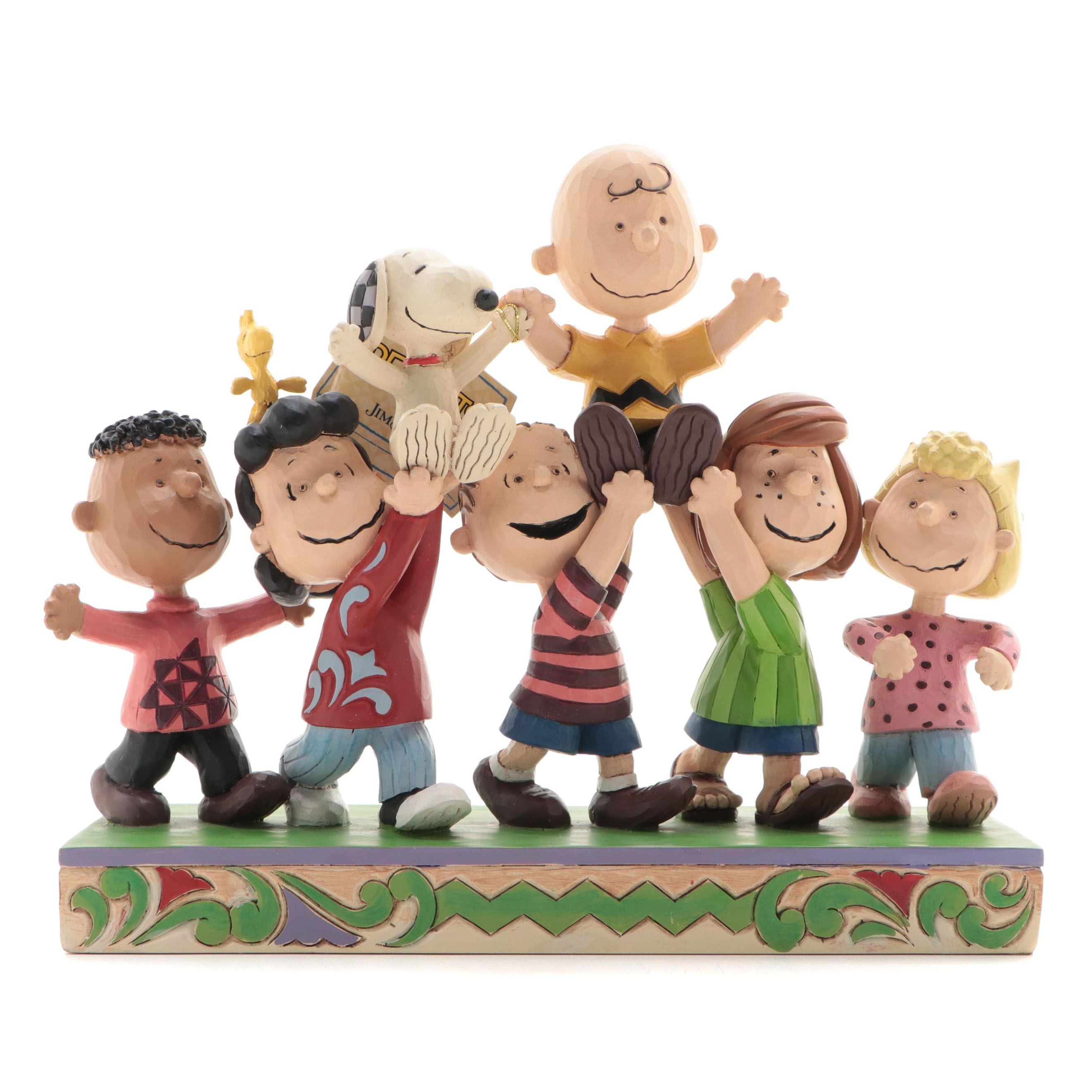 Jim Shore Peanuts "A Grand Celebration" Figurine, 2020