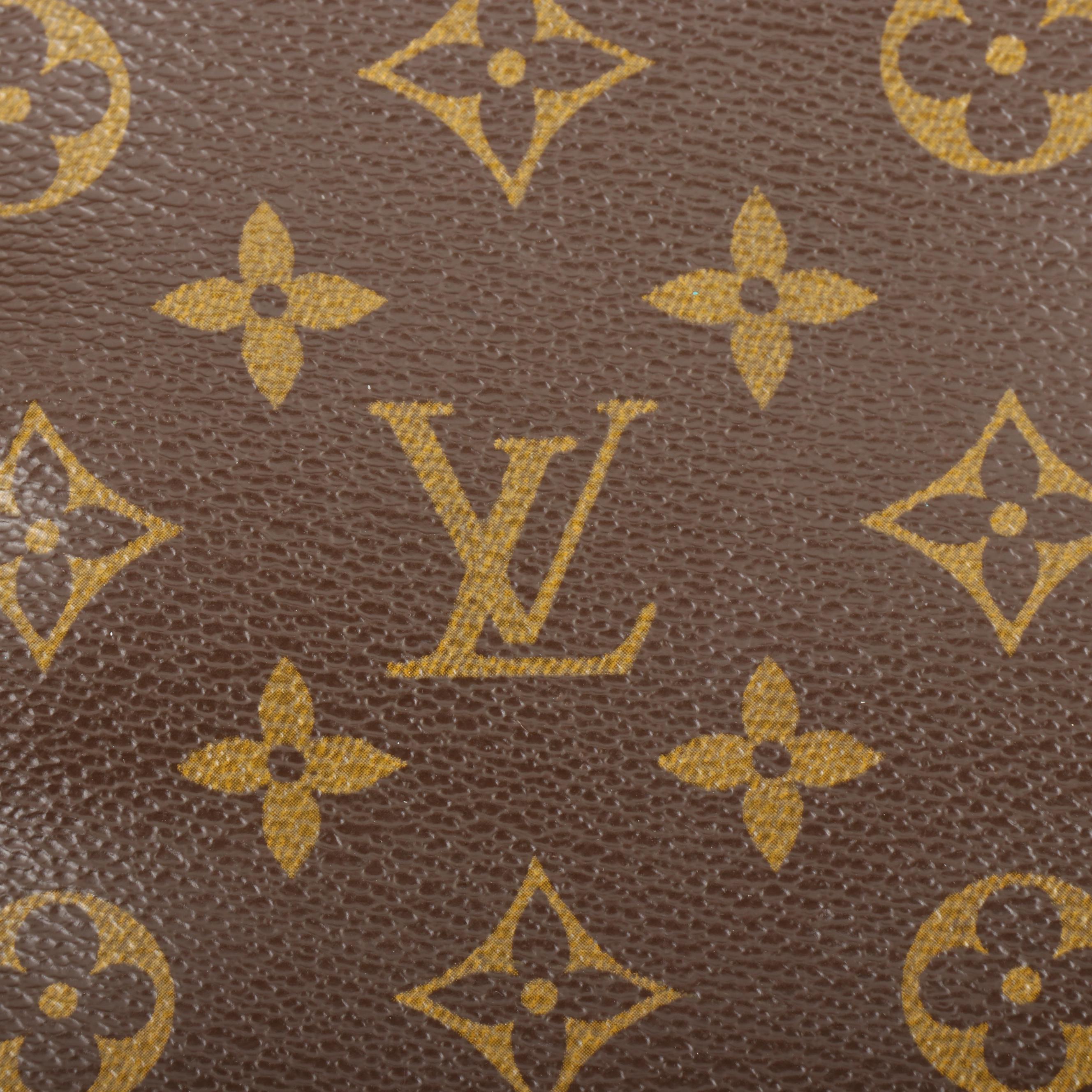 Louis Vuitton Keepall 45 Travel Bag in Monogram Canvas and Vachetta Leather