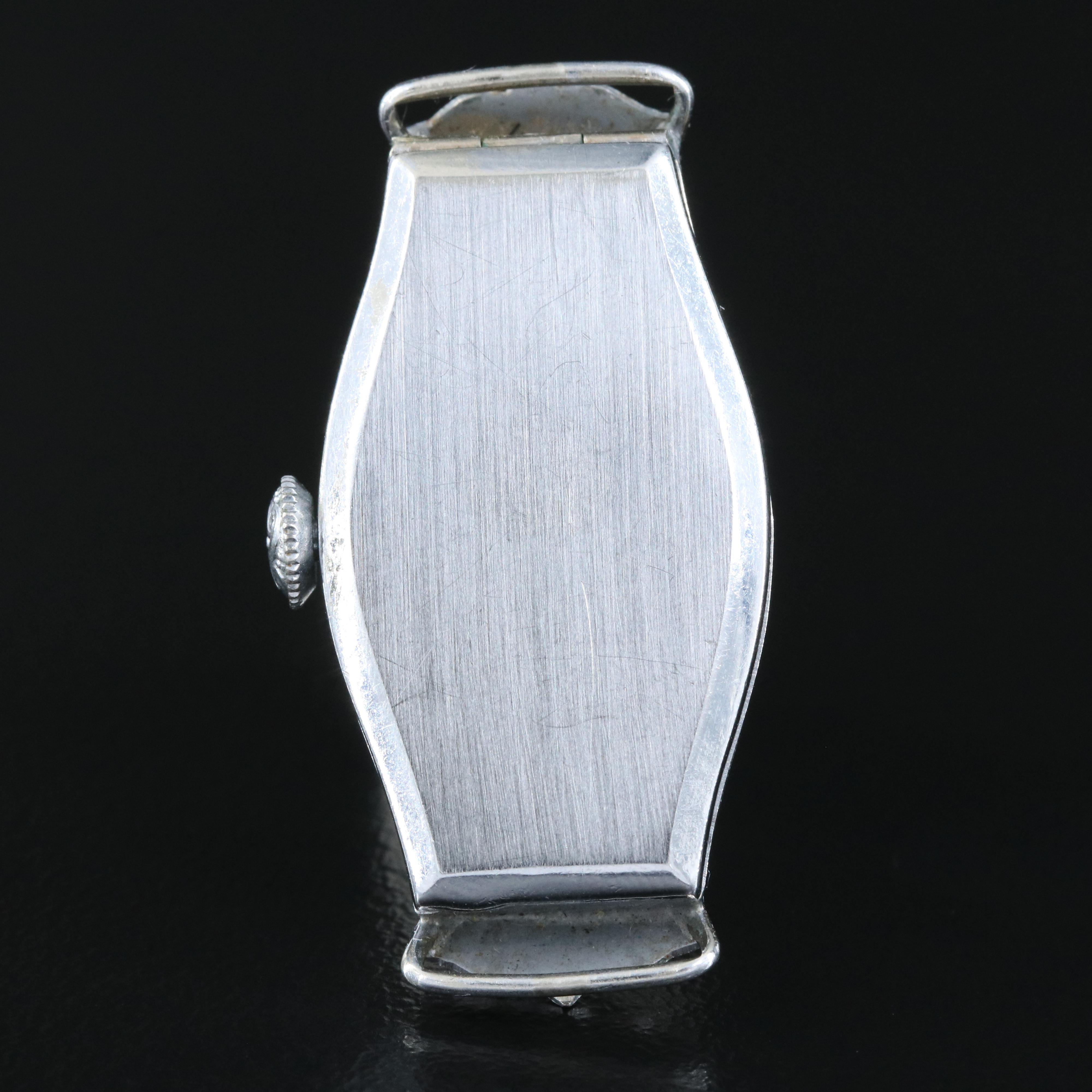 Vintage 14K Diamond De Frece Swiss Watch