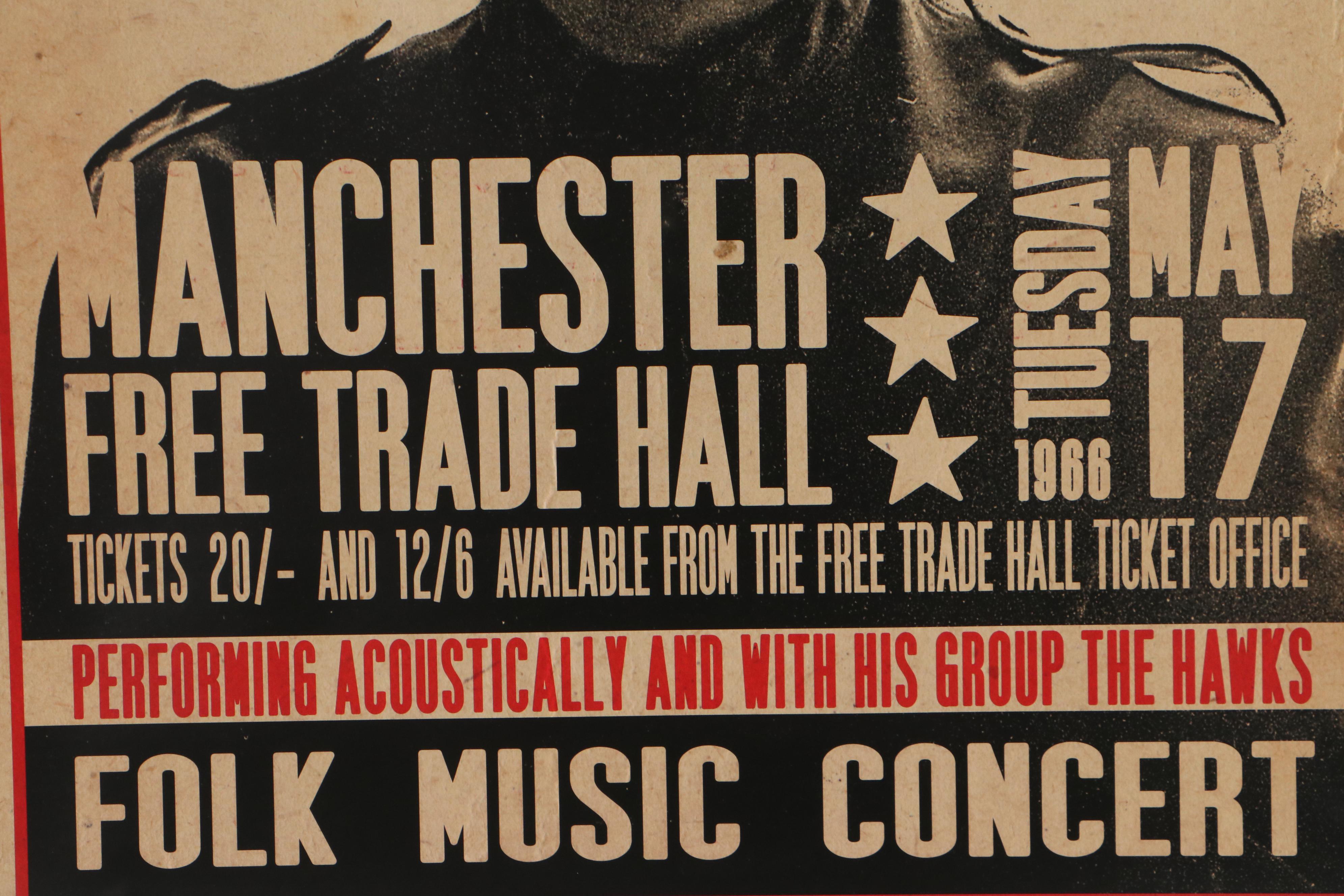 Bob Dylan Offset Lithograph Concert Poster