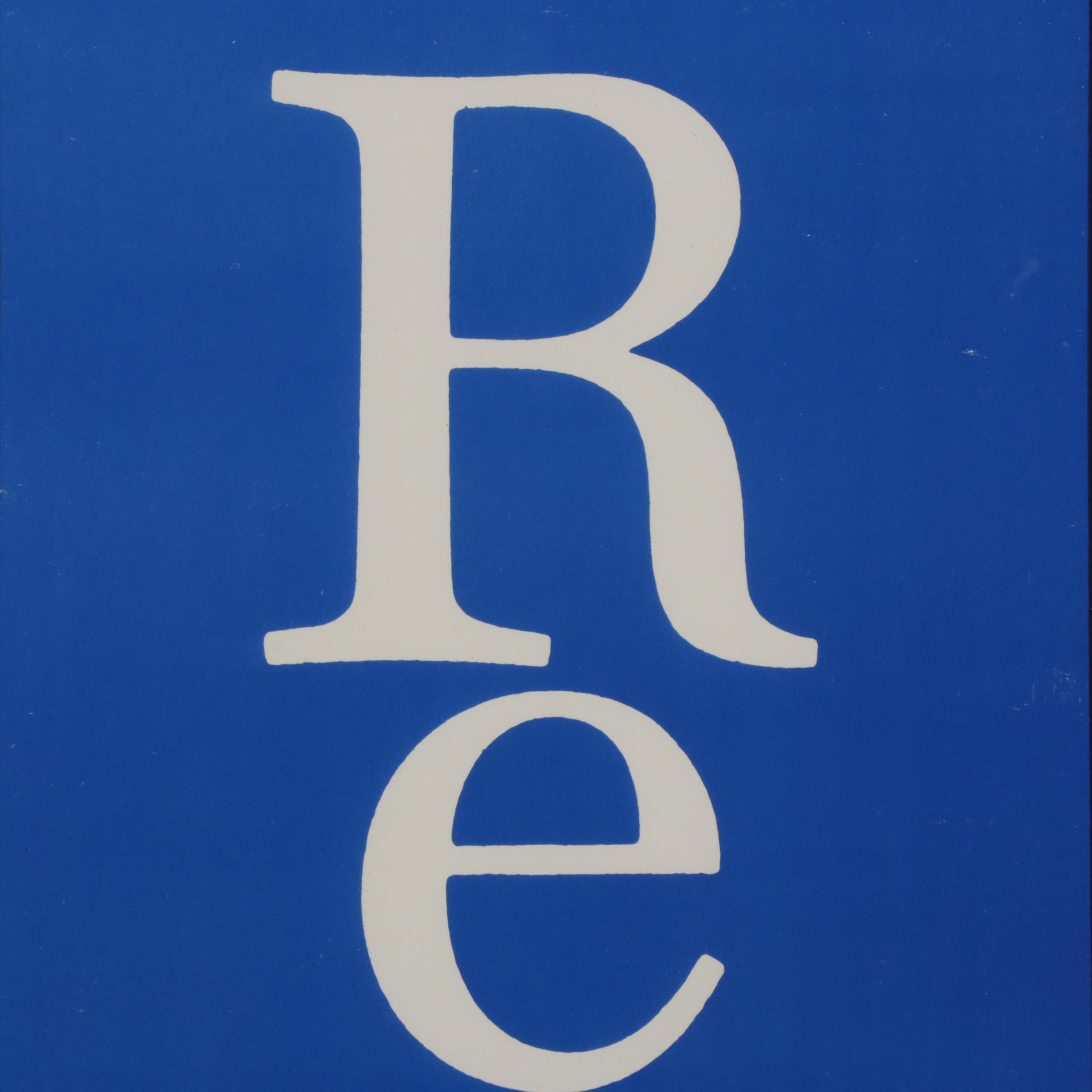 Ronald Reagan Lithograph Presidential Campaign Poster, Circa 1980