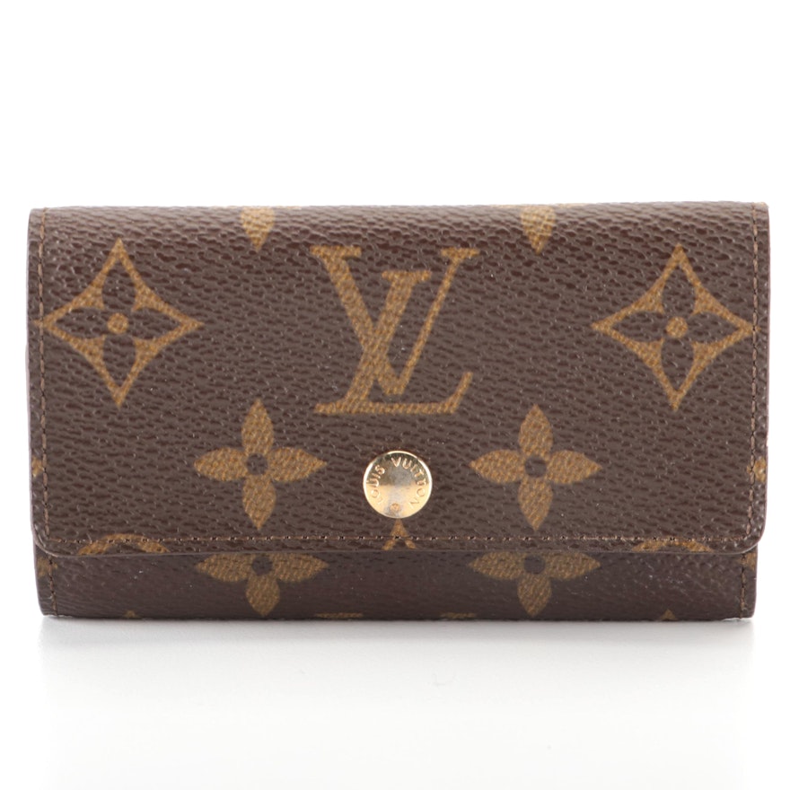 Louis Vuitton Malletier Six-Key Holder in Monogram Canvas