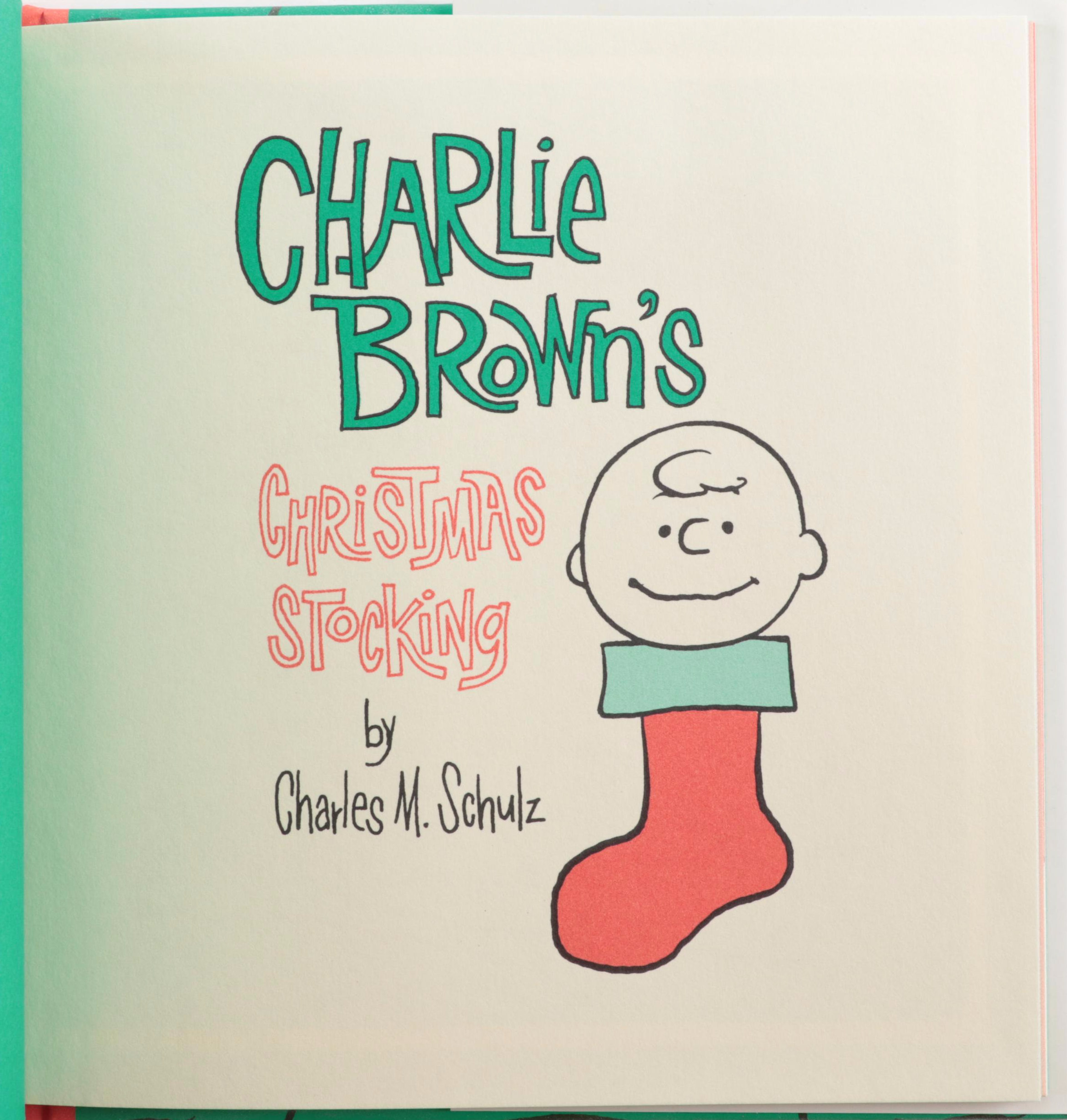 "Charlie Brown's Christmas Stocking" and More Books by Charles Schulz