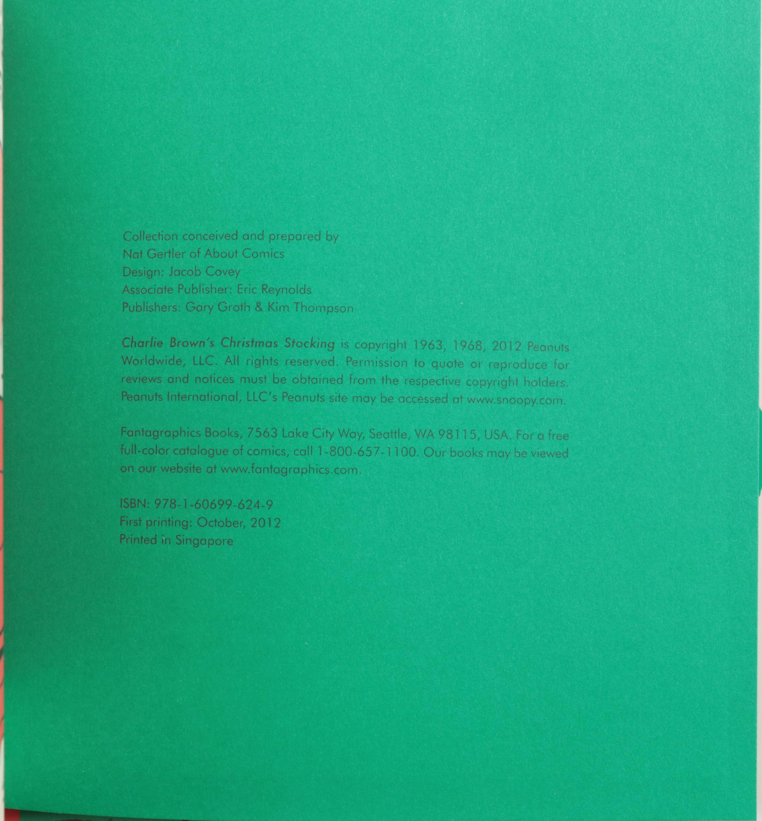 "Charlie Brown's Christmas Stocking" and More Books by Charles Schulz