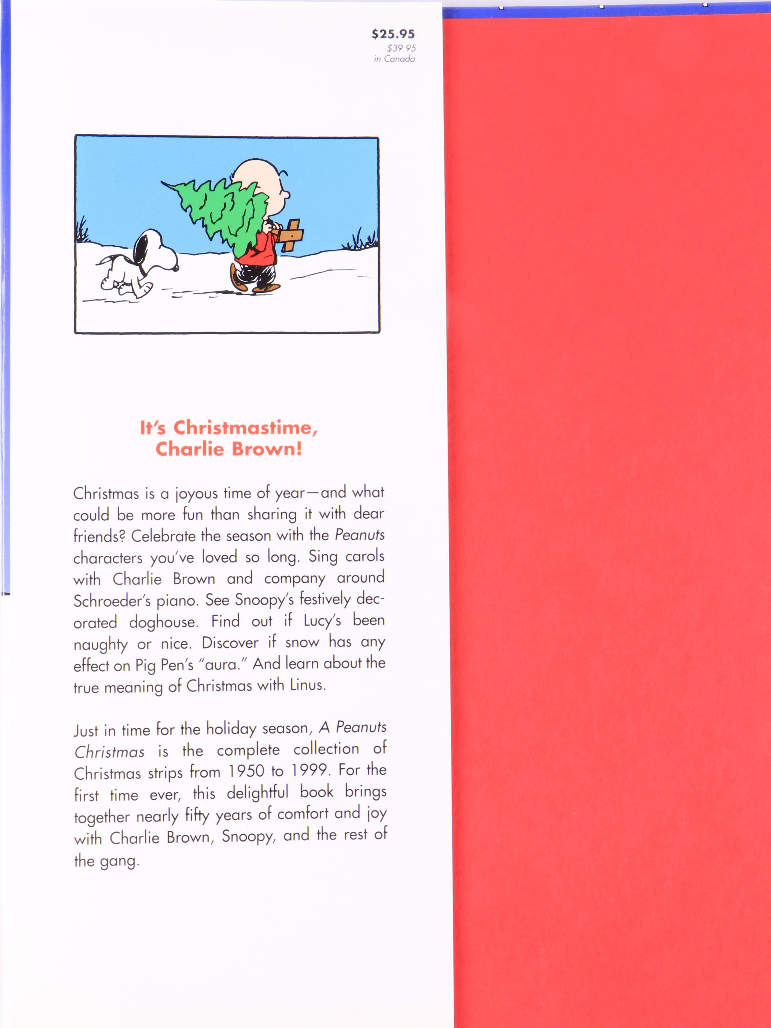 "A Peanuts Christmas" by Charles M. Schulz and More Children's Christmas Books