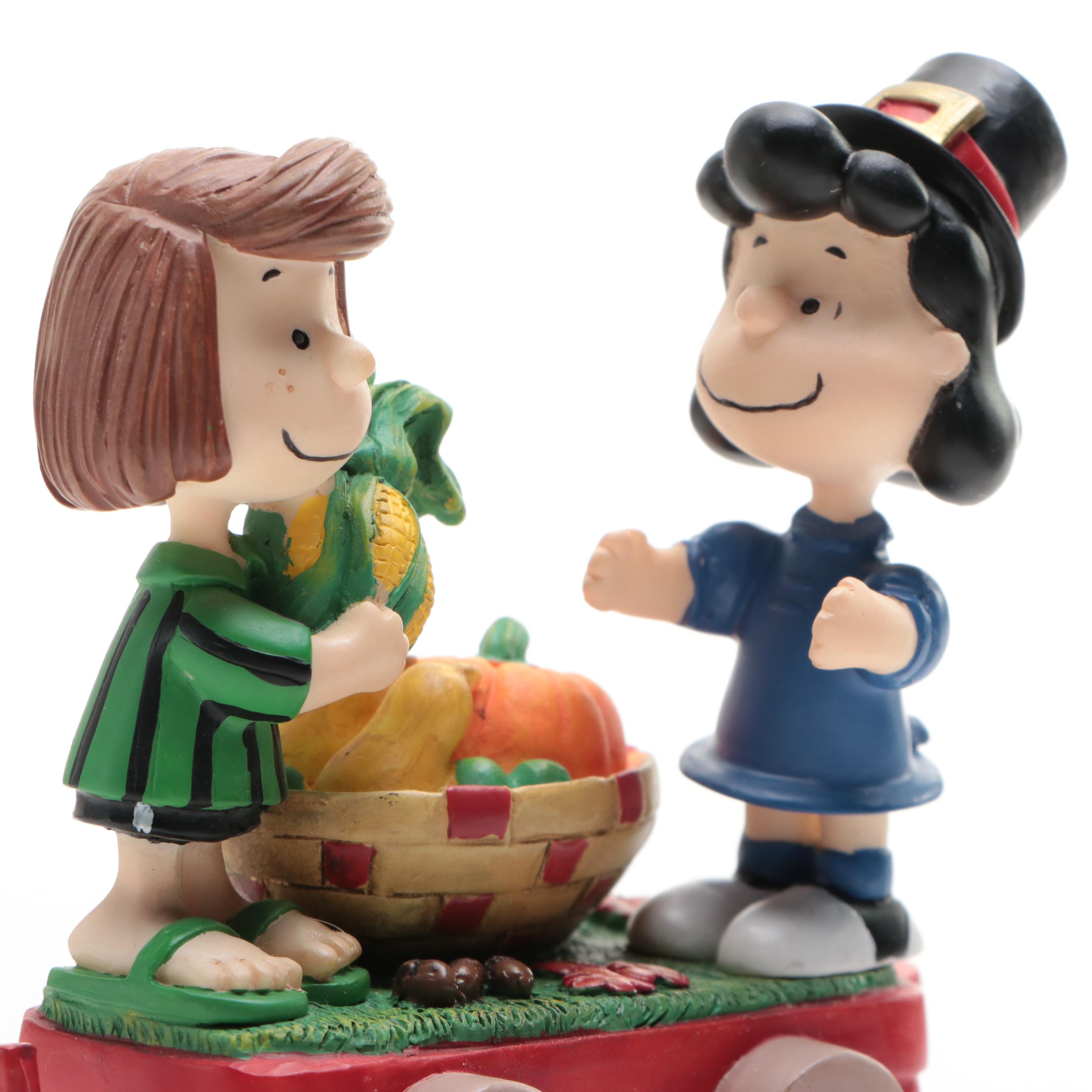 Danbury Mint "Peanuts Thanksgiving Special" Train