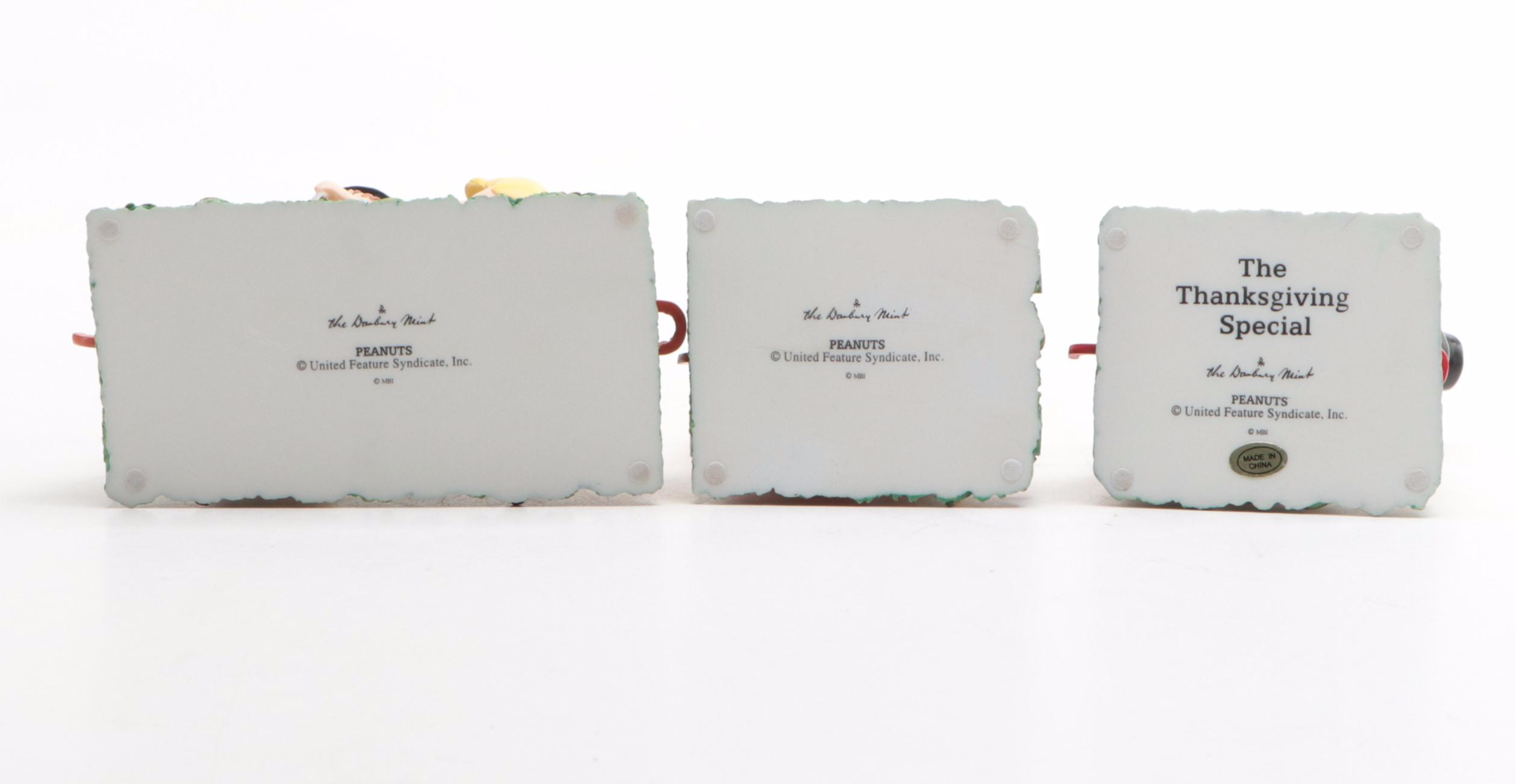 Danbury Mint "Peanuts Thanksgiving Special" Train