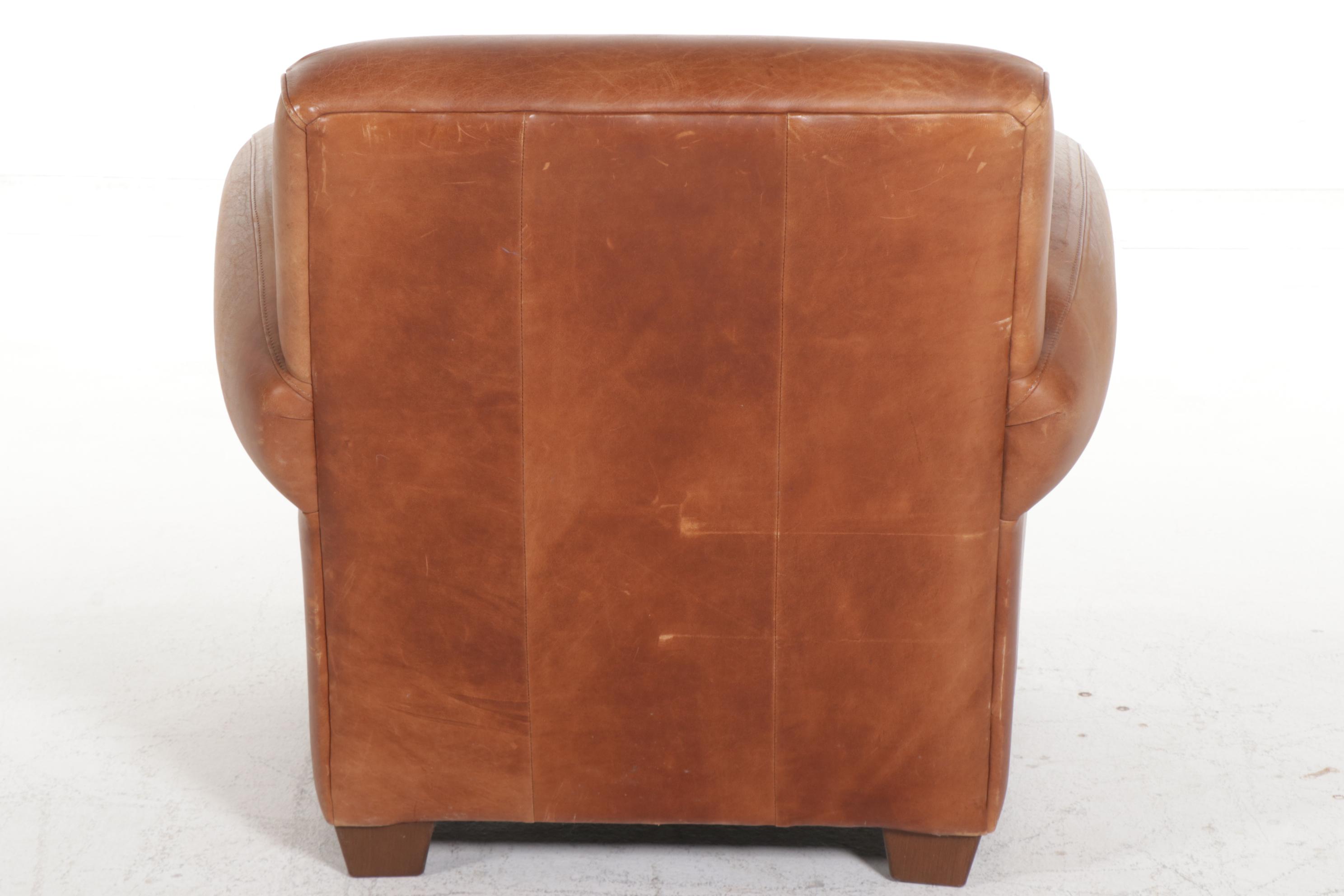 Bauhaus Leather Club Chair, Late 20th to 21st Century
