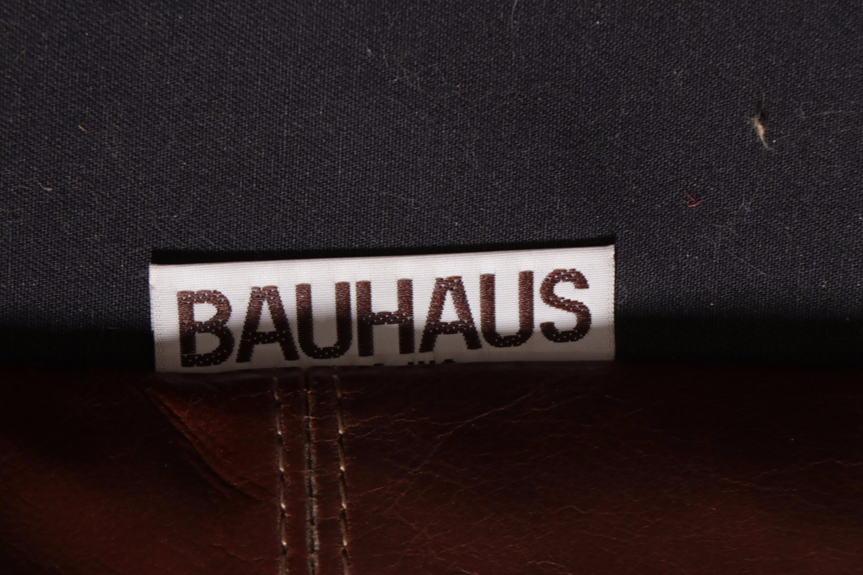 Bauhaus Leather Club Chair, Late 20th to 21st Century