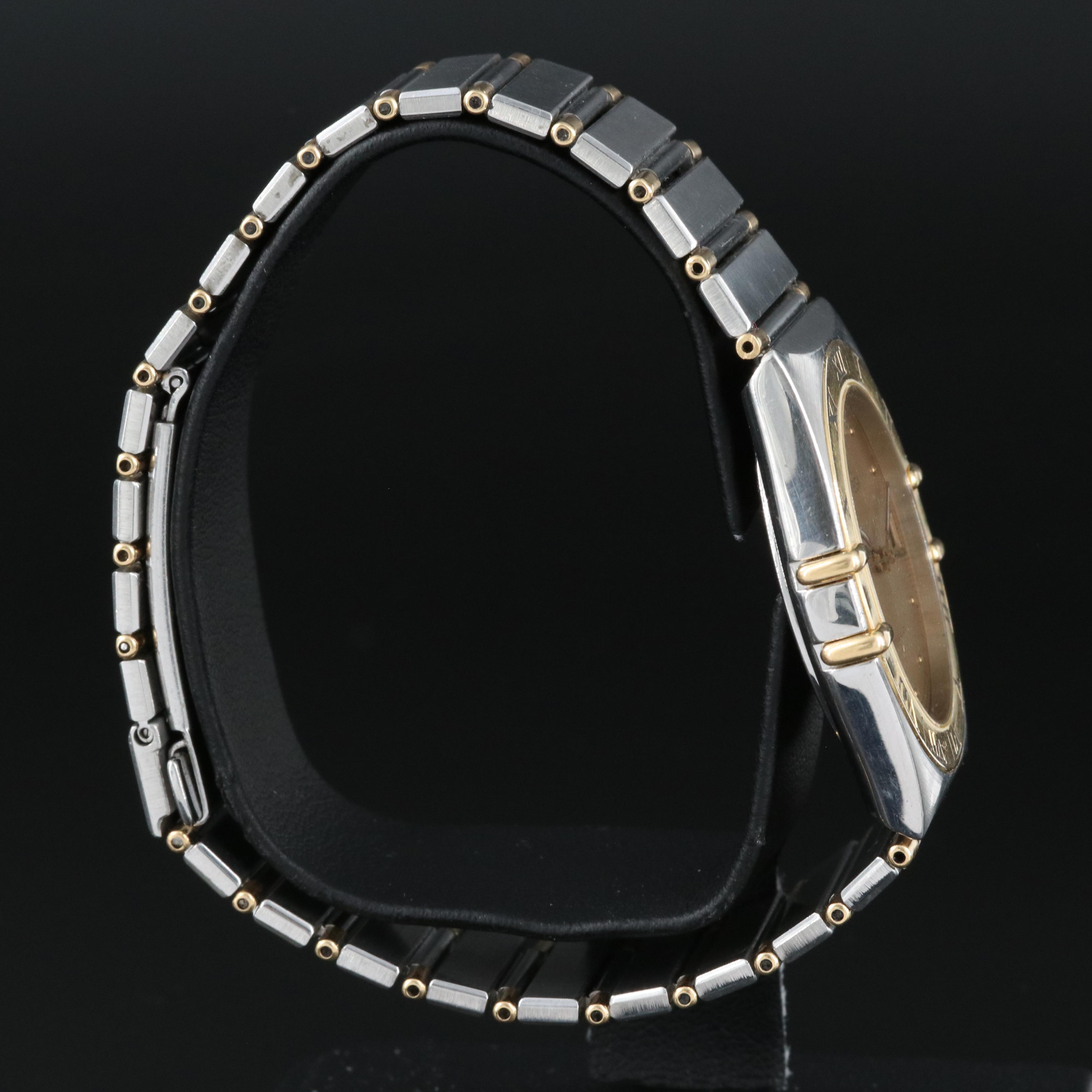 Omega Constellation Date Quartz Watch