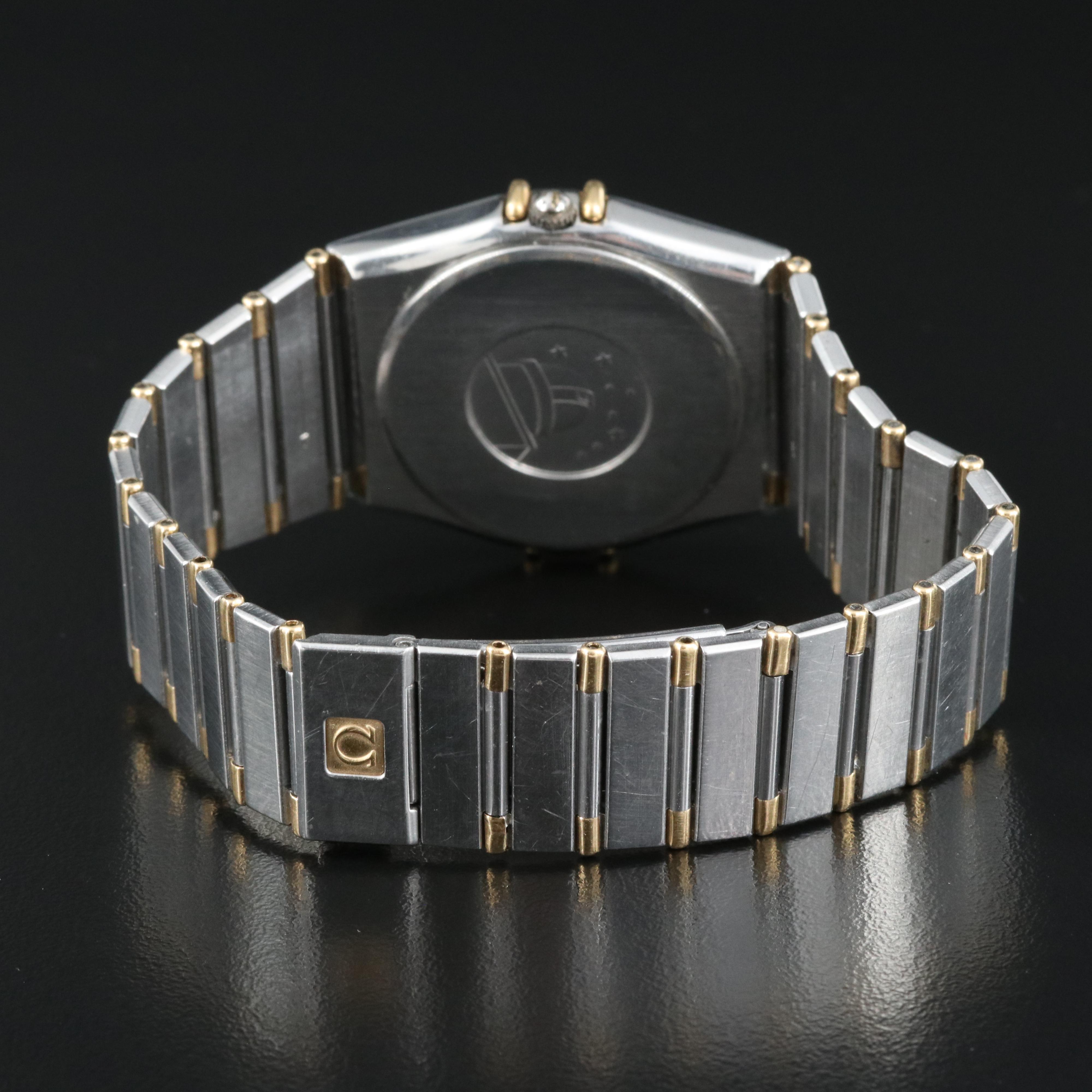 Omega Constellation Date Quartz Watch