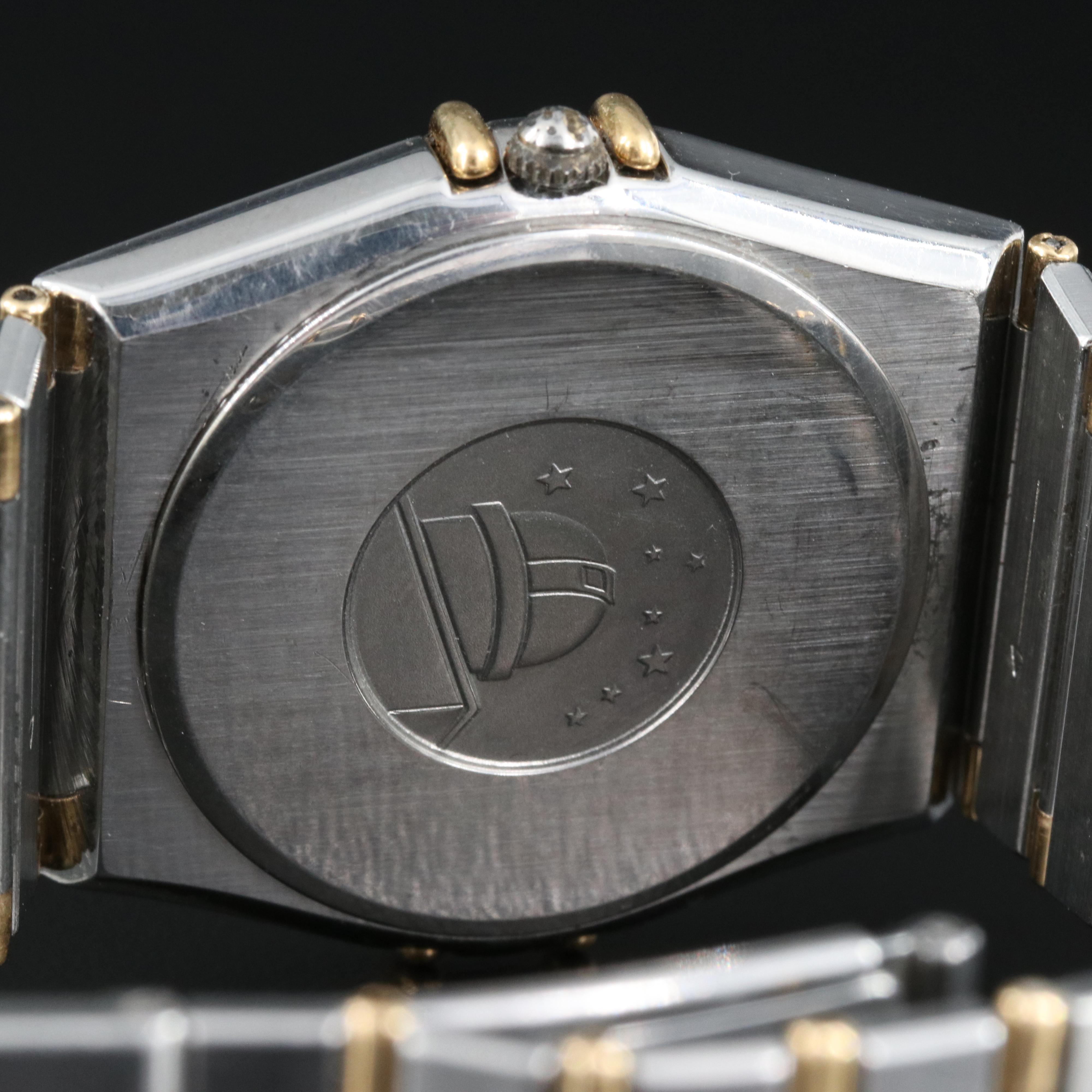 Omega Constellation Date Quartz Watch