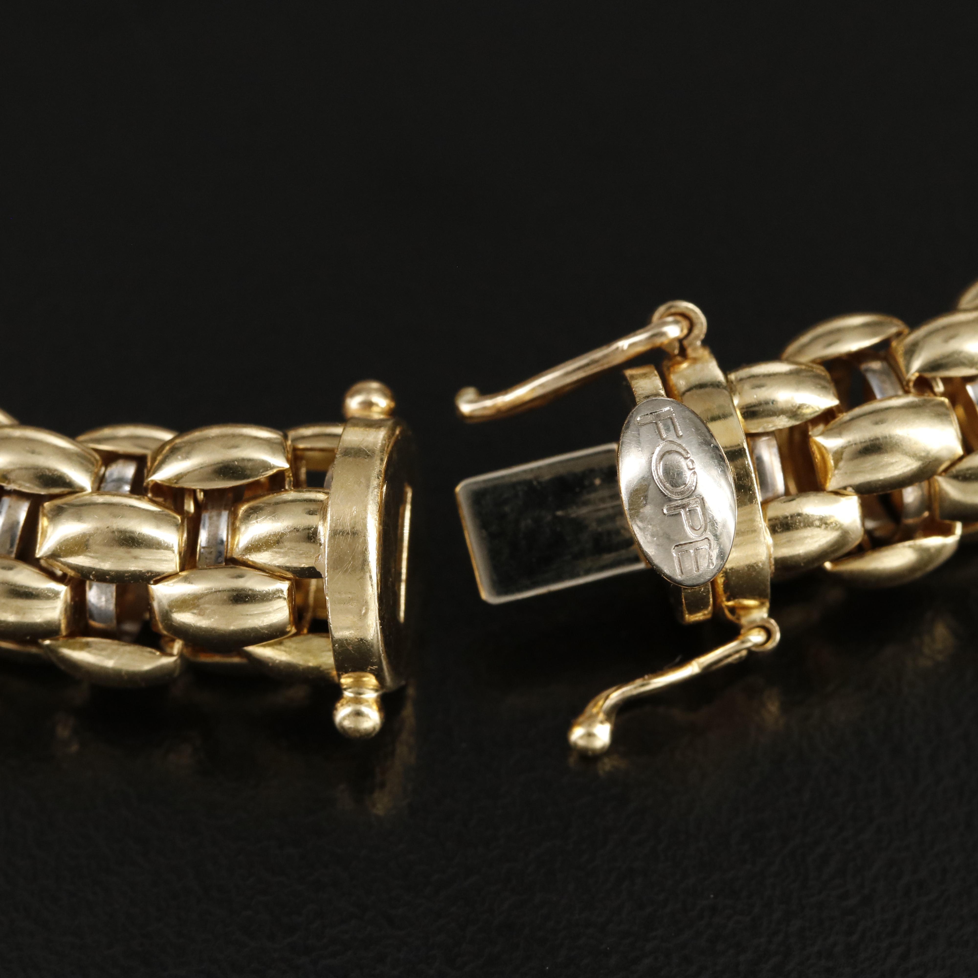 FOPE 18K Fancy Link Bracelet