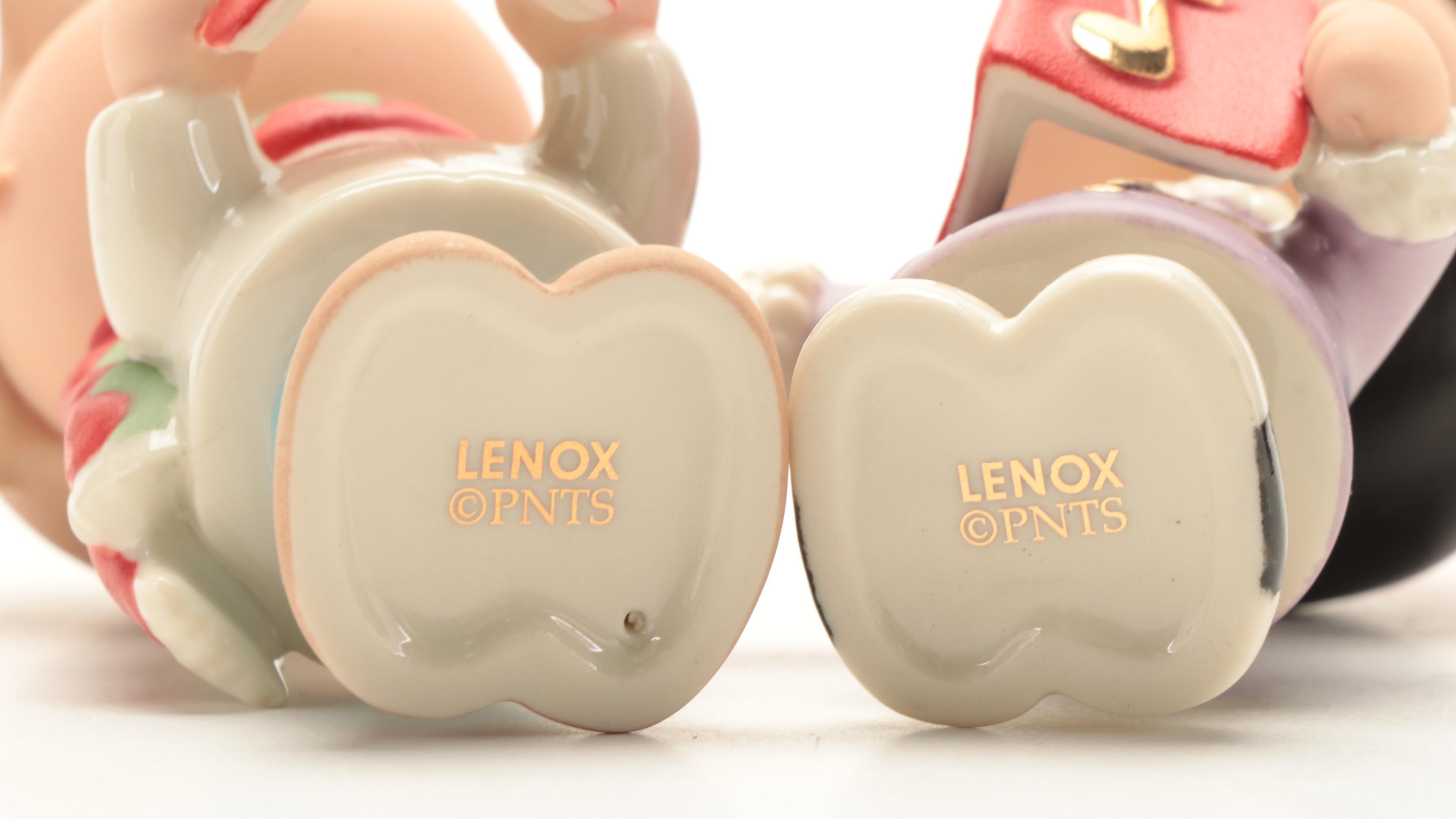 Lenox Bone China "Peanuts Christmas Caroling" Figurines, 2012