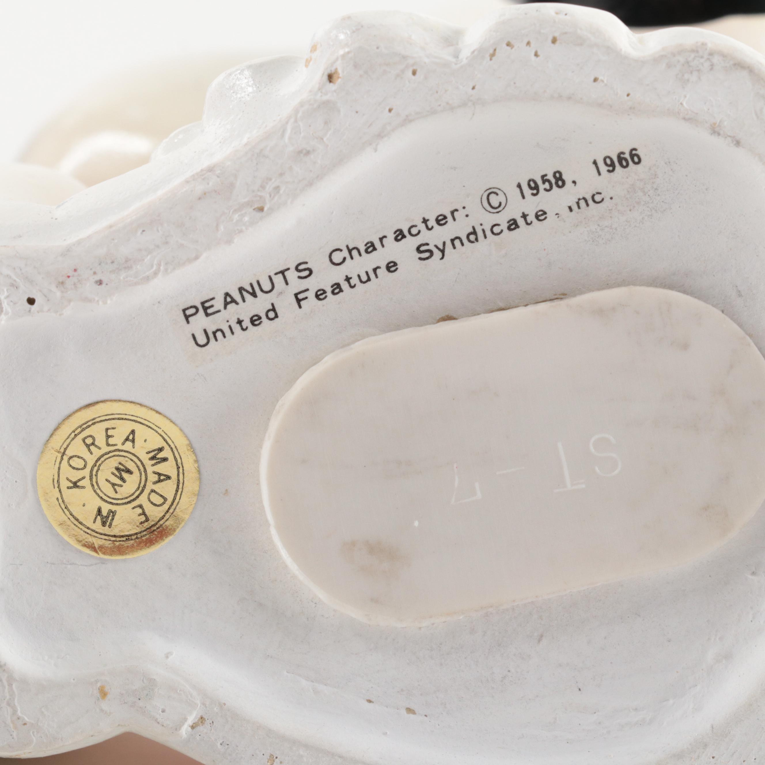 Sheriff Snoopy and Belle Mini Figural Coin Banks