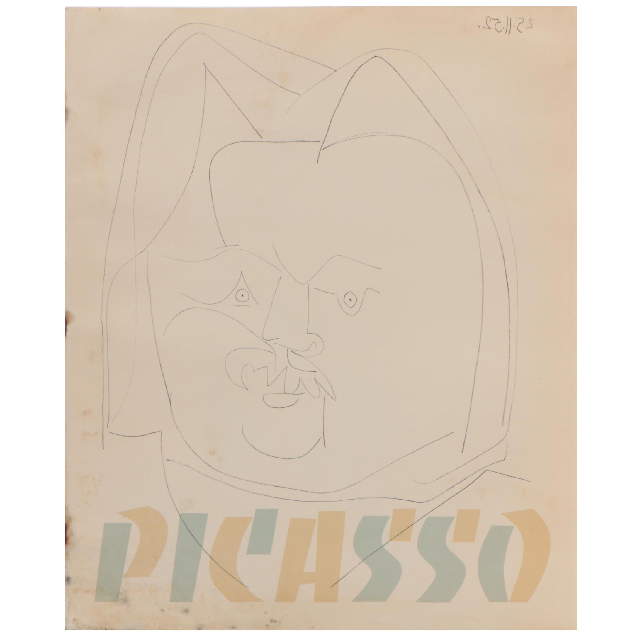 Cincinnati Art Museum Catalog for Pablo Picasso Lithograph Exhibition, 1959