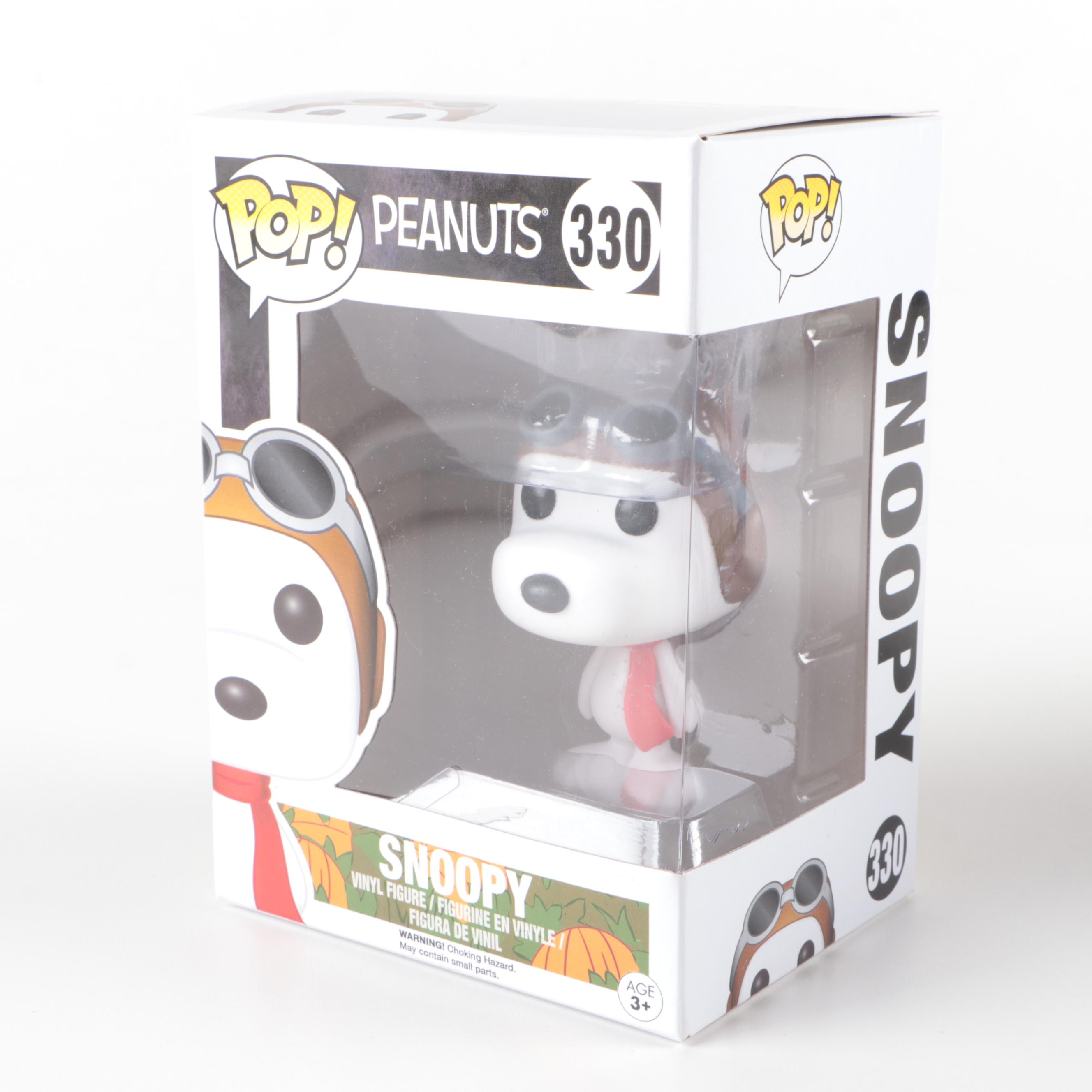 Funko Pop! Peanuts Snoopy and Astronaut Snoopy Vinyl Figurines