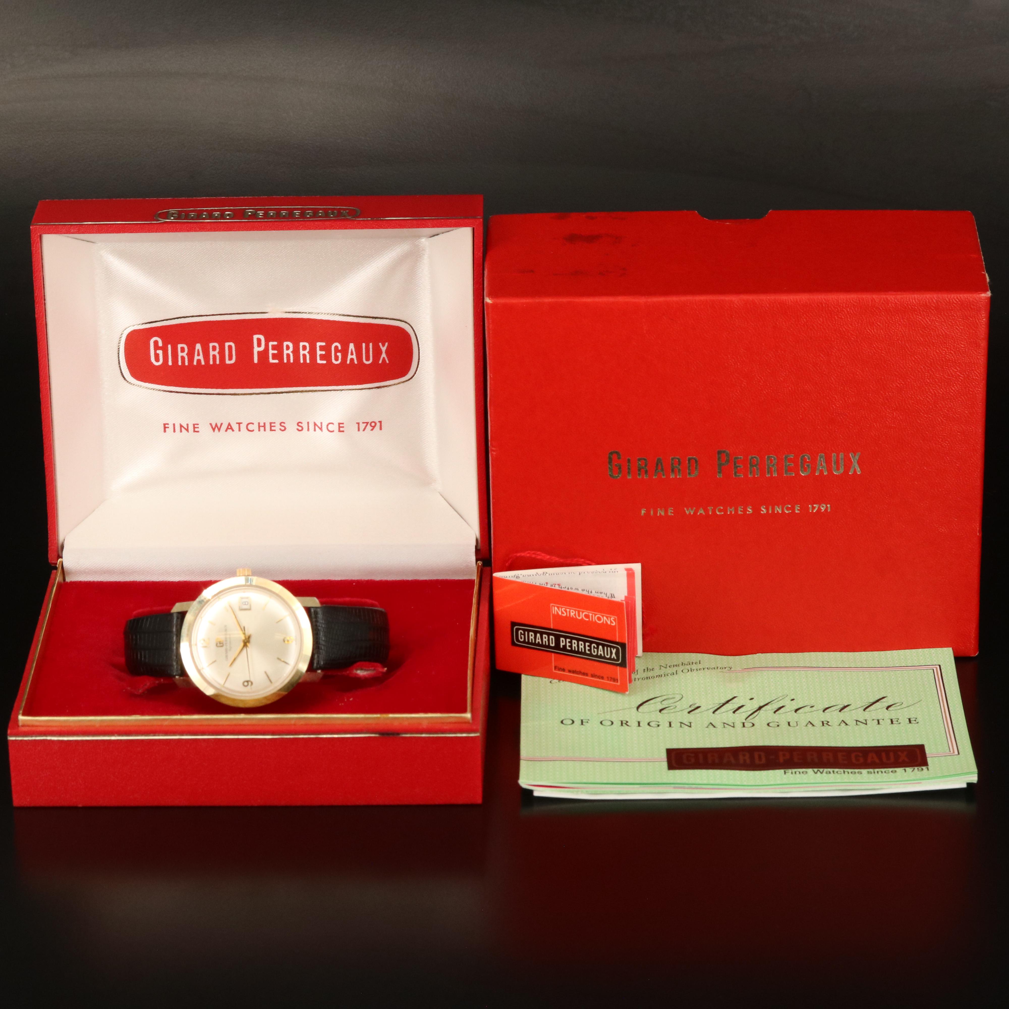 14K Girard - Perregaux Gyromatic Watch