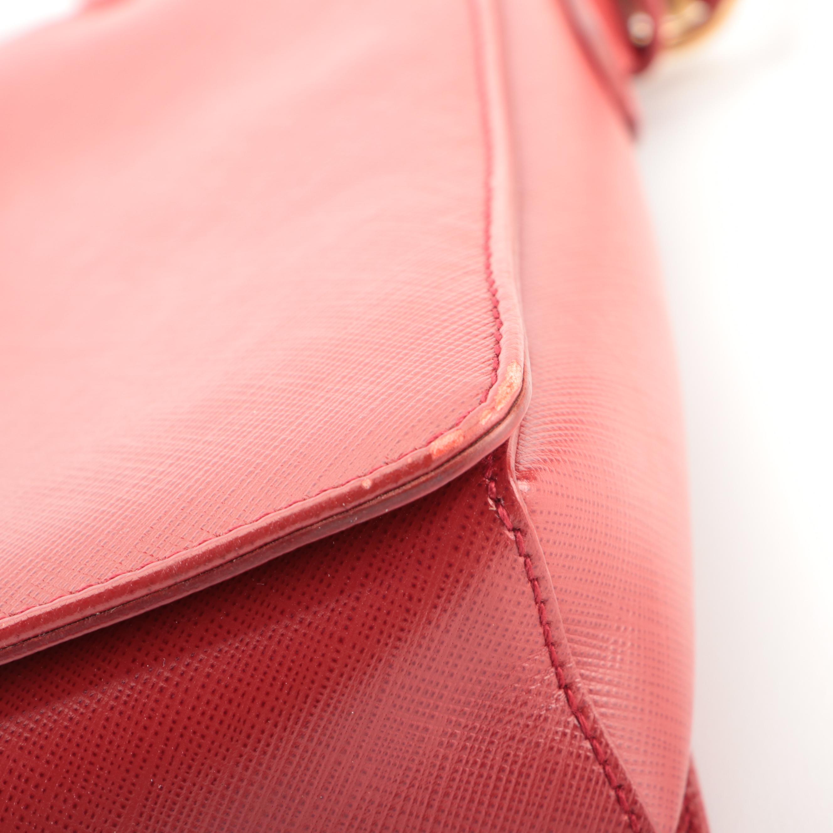 Salvatore Ferragamo Tracy Bow Tote Bag Small in Saffiano Leather