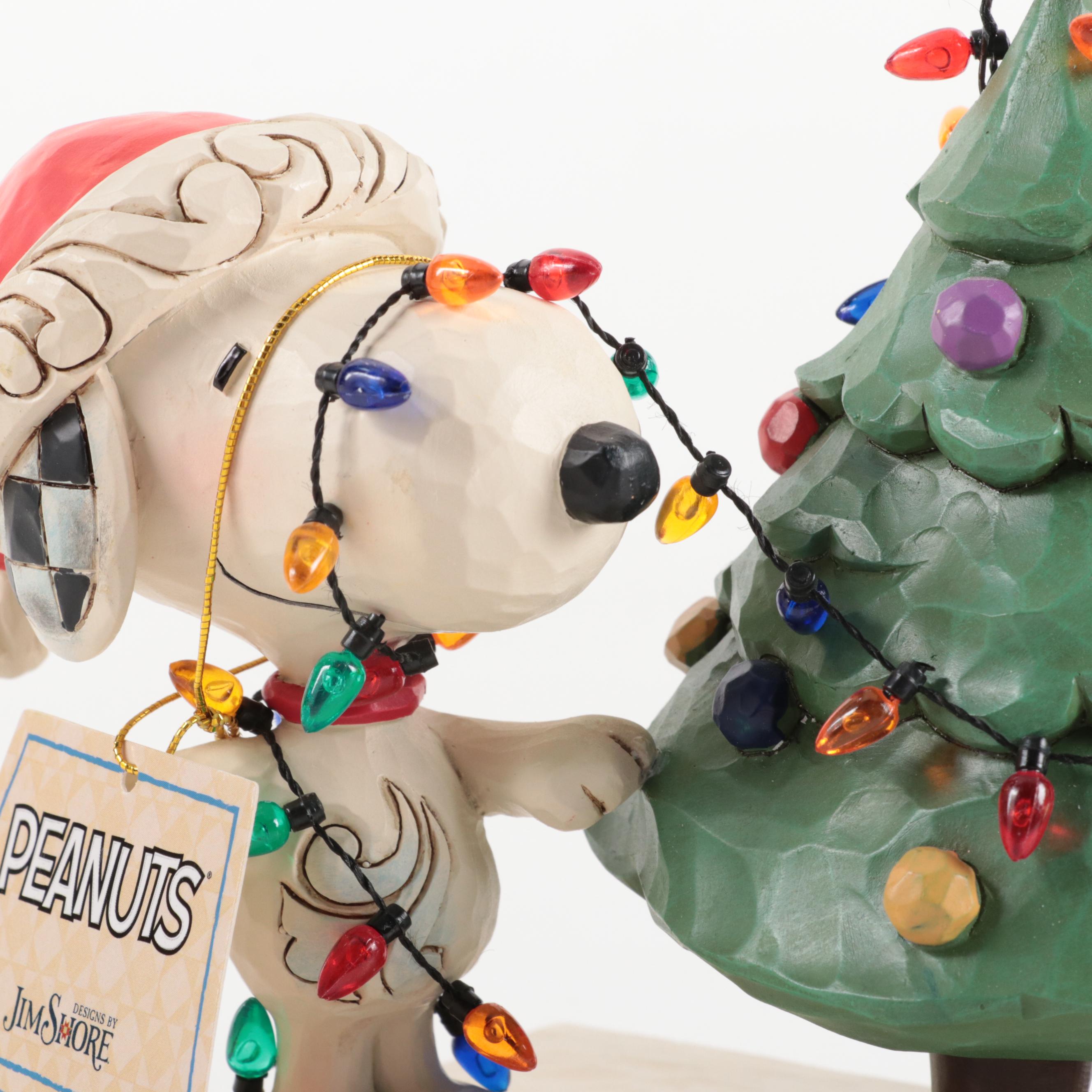 Jim Shore "Jingle Bell Buddies" and "Tangled Up in Christmas Joy" Figurines
