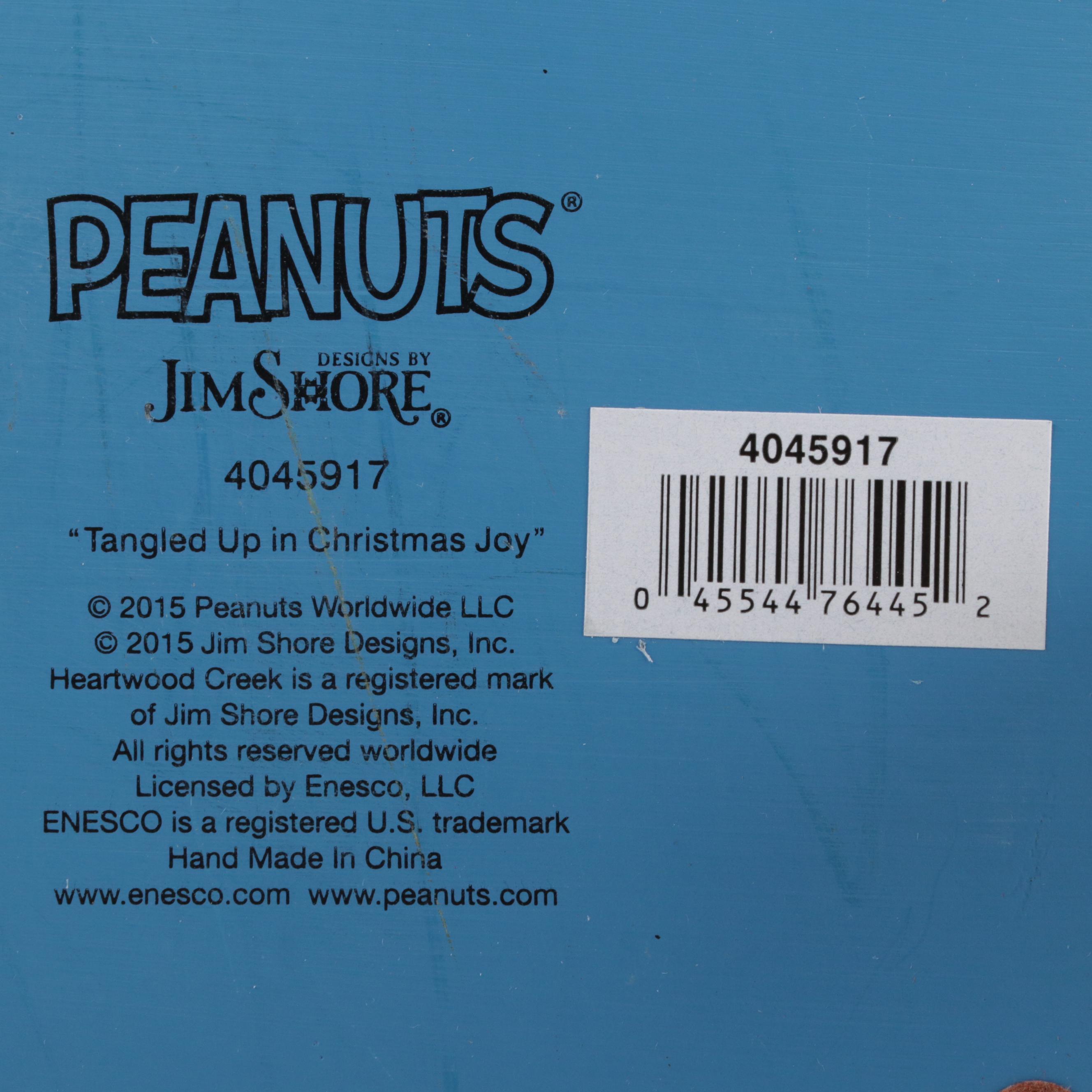 Jim Shore "Jingle Bell Buddies" and "Tangled Up in Christmas Joy" Figurines