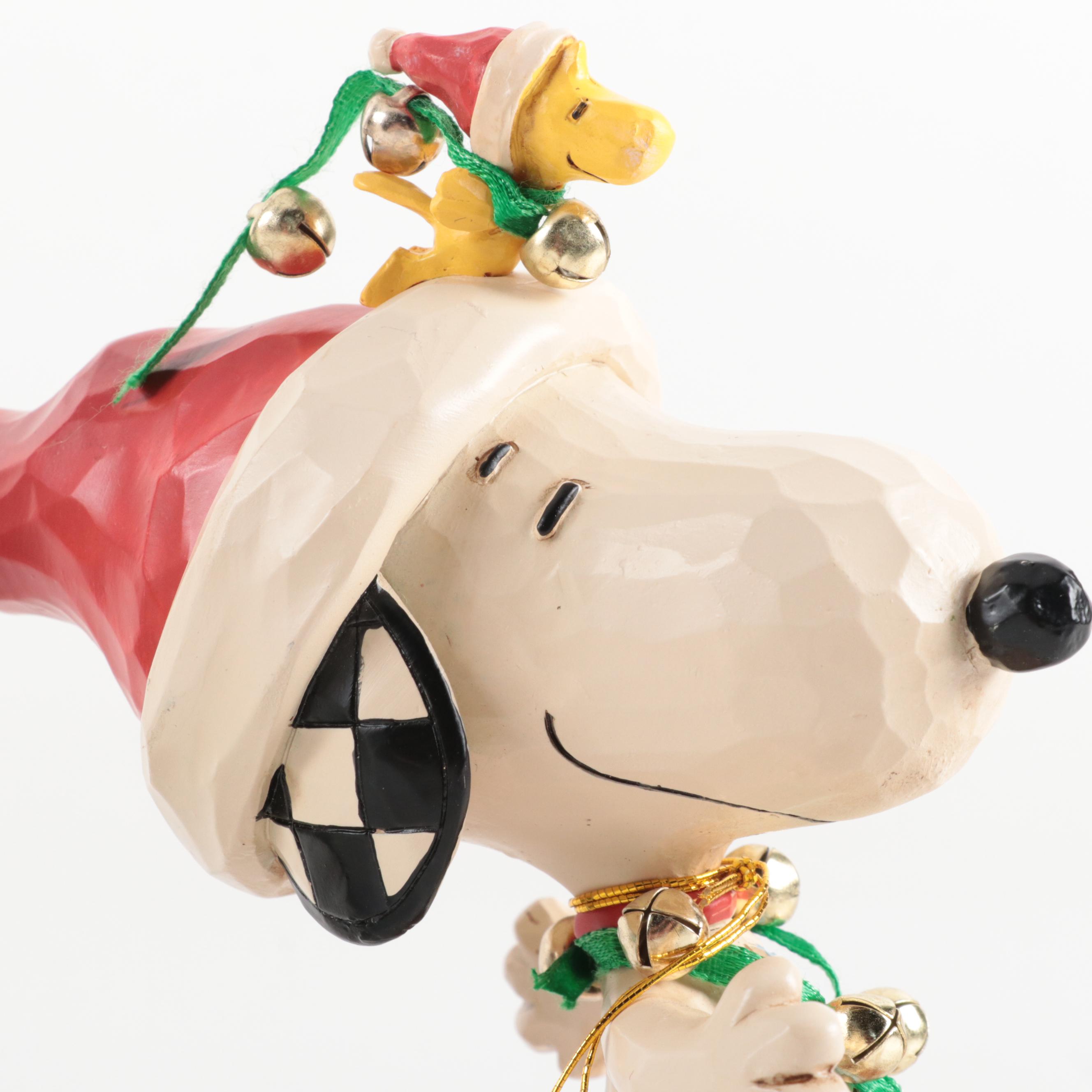 Jim Shore "Jingle Bell Buddies" and "Tangled Up in Christmas Joy" Figurines