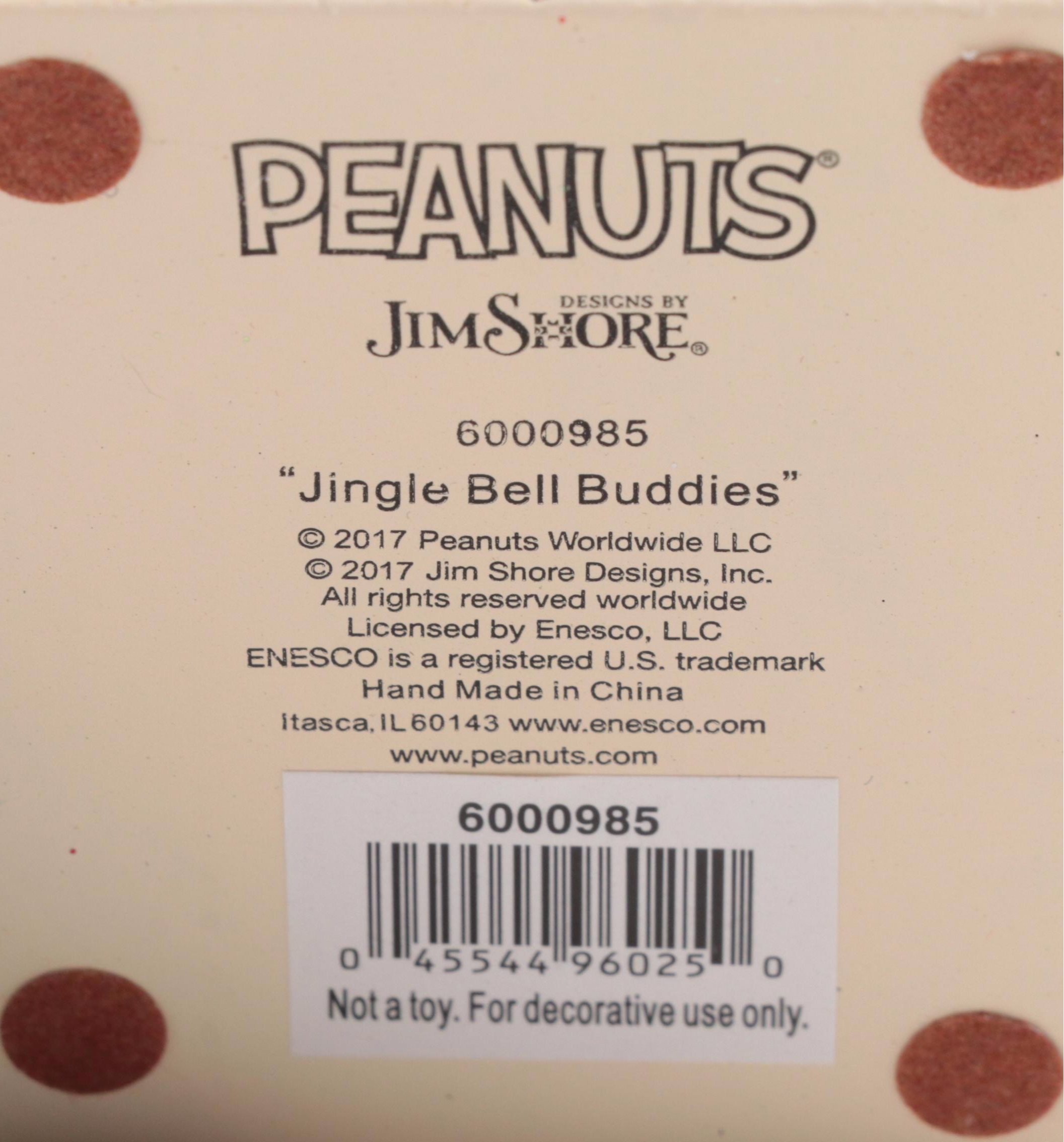 Jim Shore "Jingle Bell Buddies" and "Tangled Up in Christmas Joy" Figurines