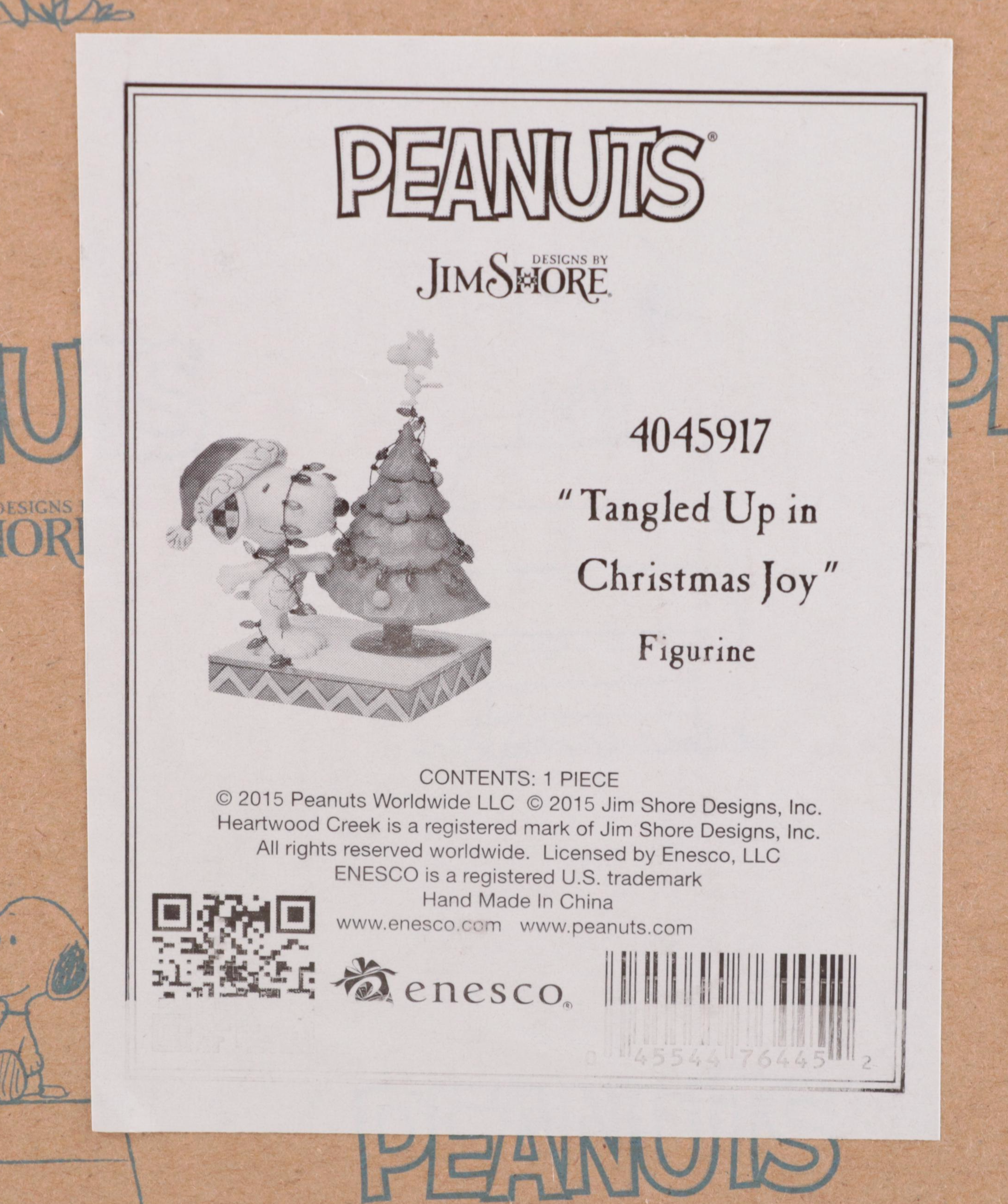 Jim Shore "Jingle Bell Buddies" and "Tangled Up in Christmas Joy" Figurines