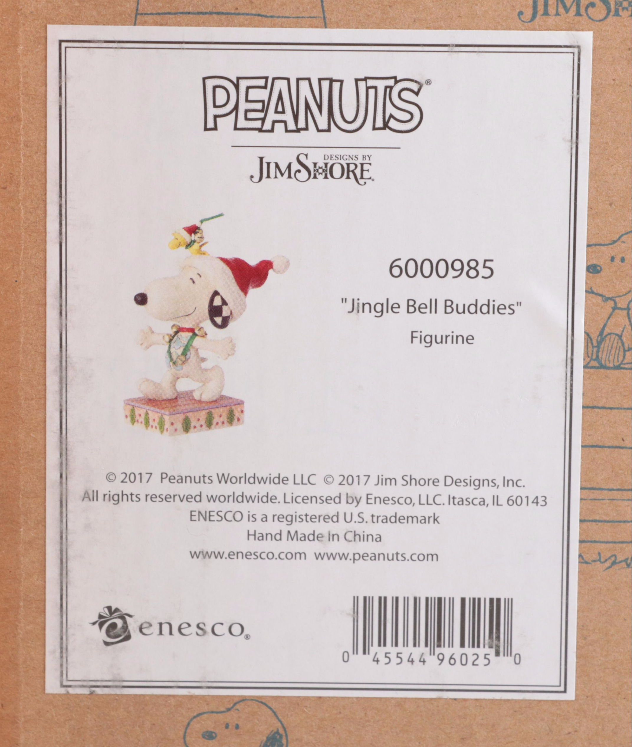 Jim Shore "Jingle Bell Buddies" and "Tangled Up in Christmas Joy" Figurines