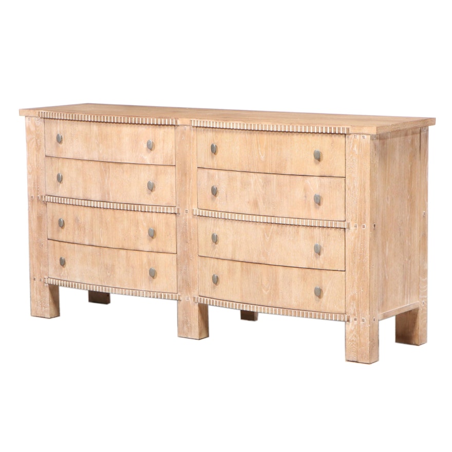 Hickory White "Legacy" Pine Eight-Drawer Dresser