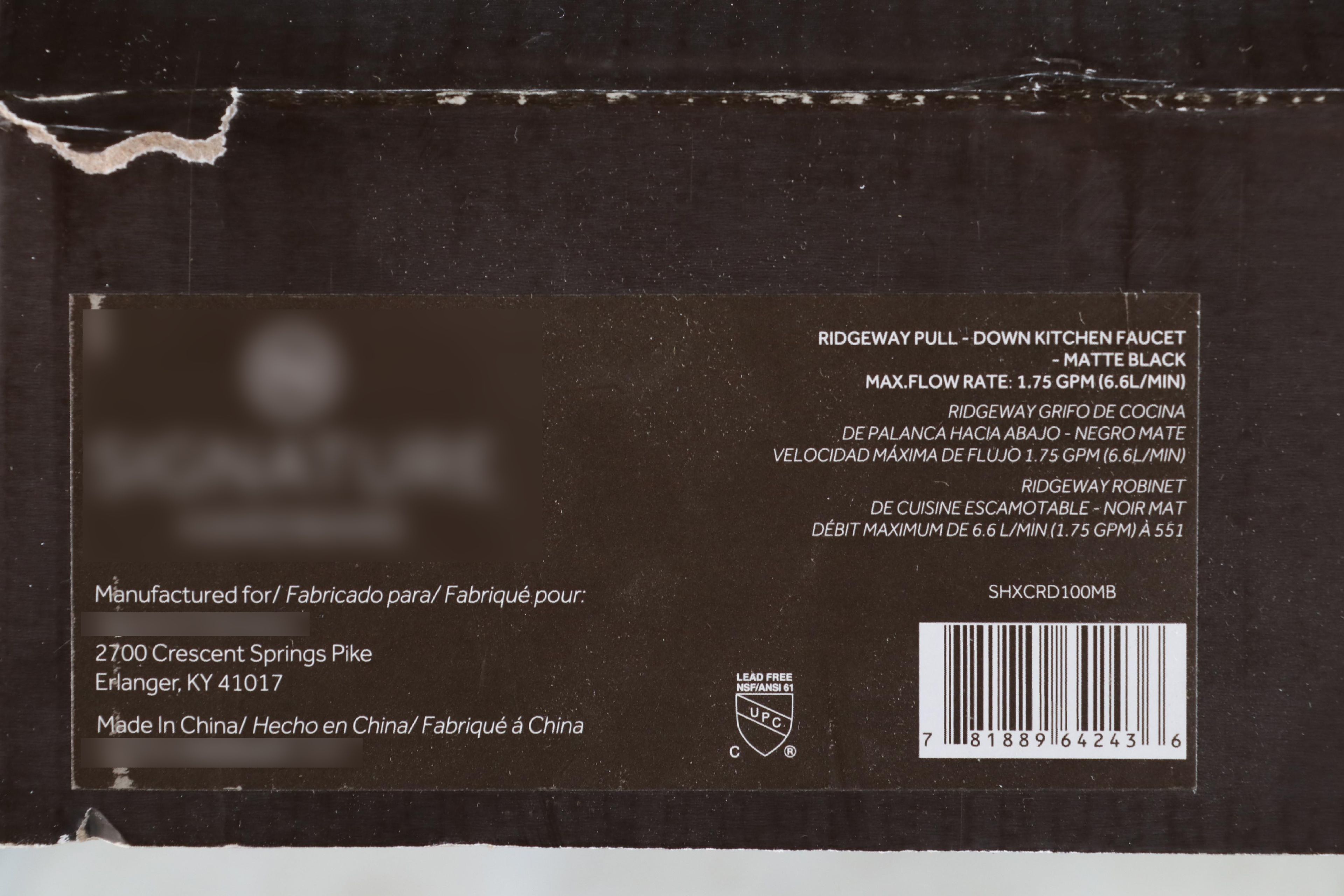 Stainless Steel Farmhouse Sink and Matte Black Pull-Down Kitchen Faucet