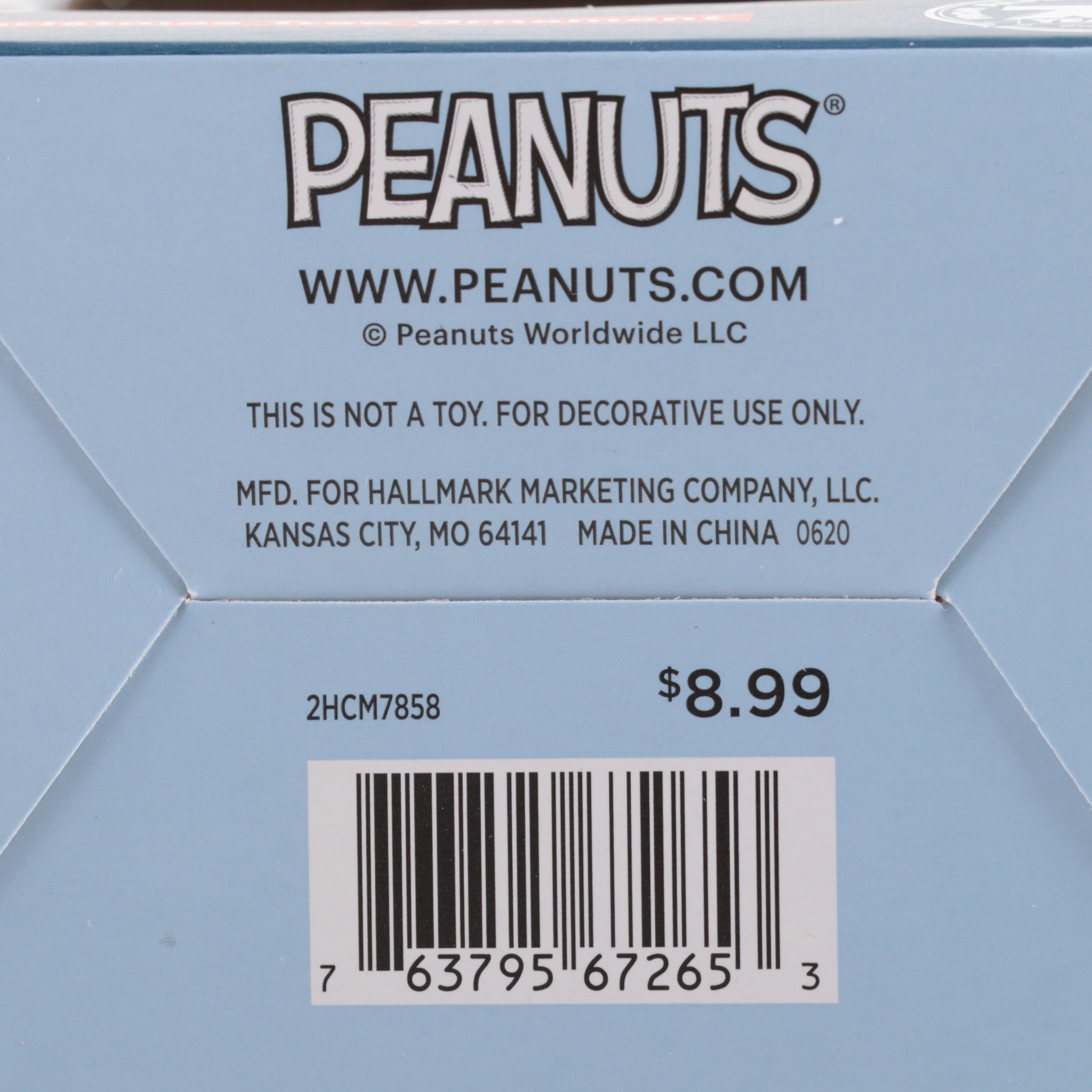 Hallmark Peanuts Christmas Tree Ornaments