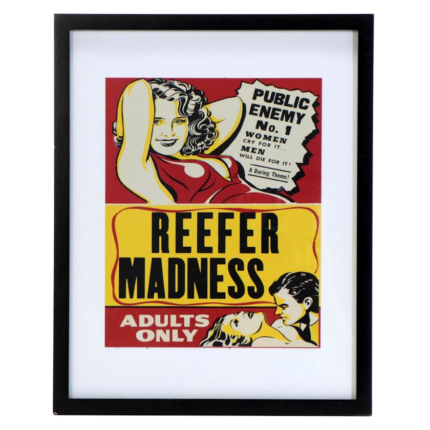 Marijuana Propaganda Giclée, 21st Century