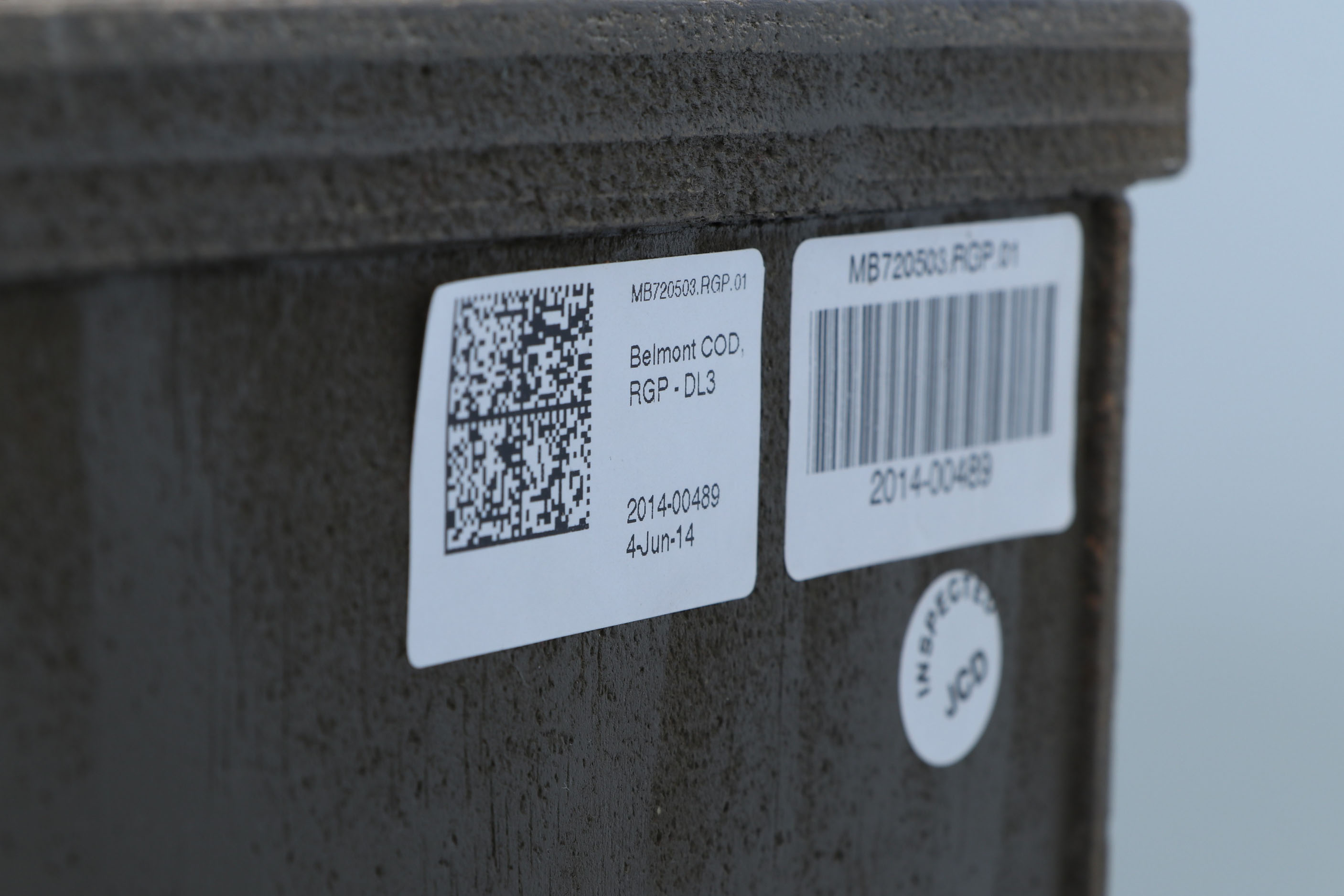 Mr. Brown London "Belmont" Pine Five-Drawer Chest in Rustic Grey Finish