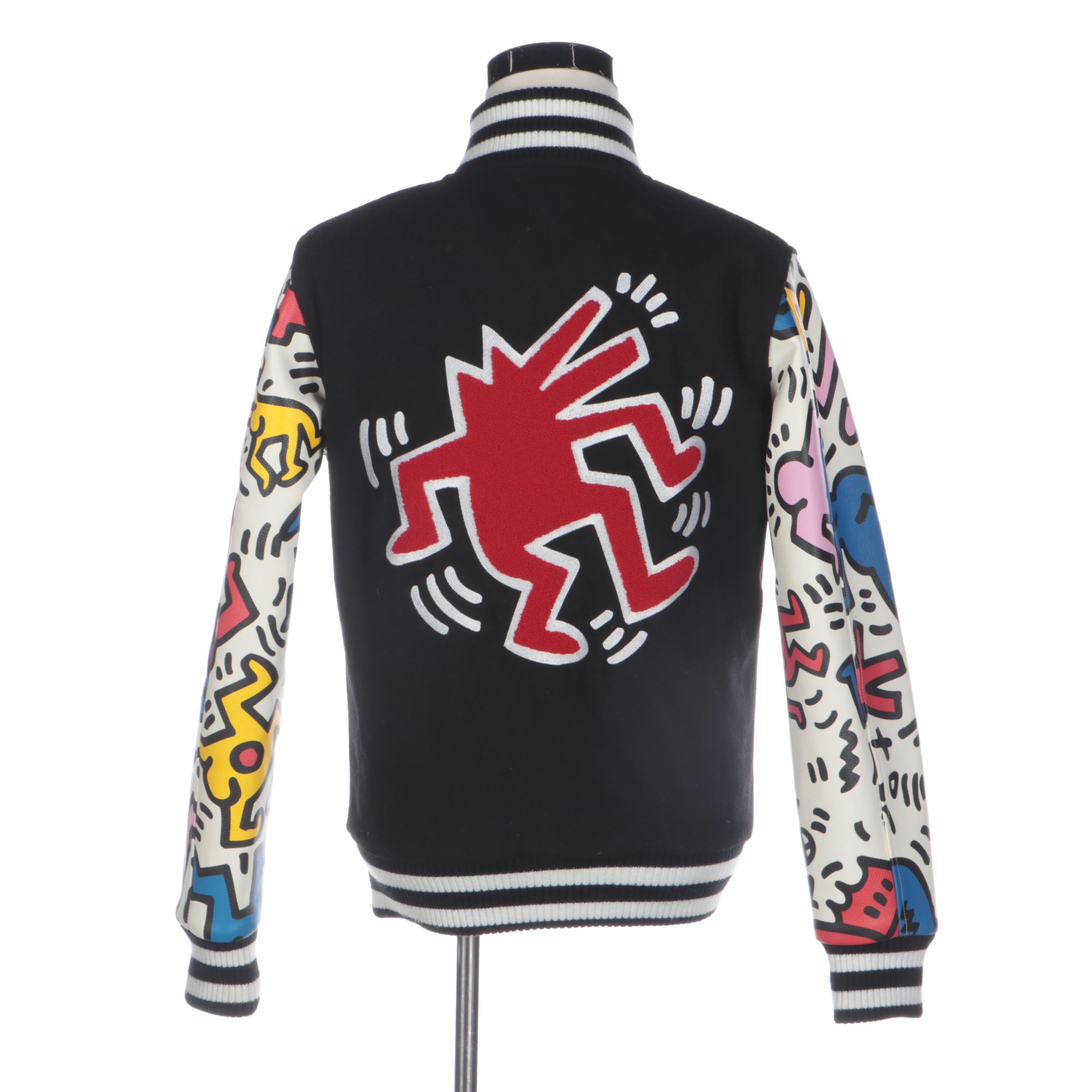 Men's Keith Haring VJ6 x Joyrich Big Logo Varsity Jacket