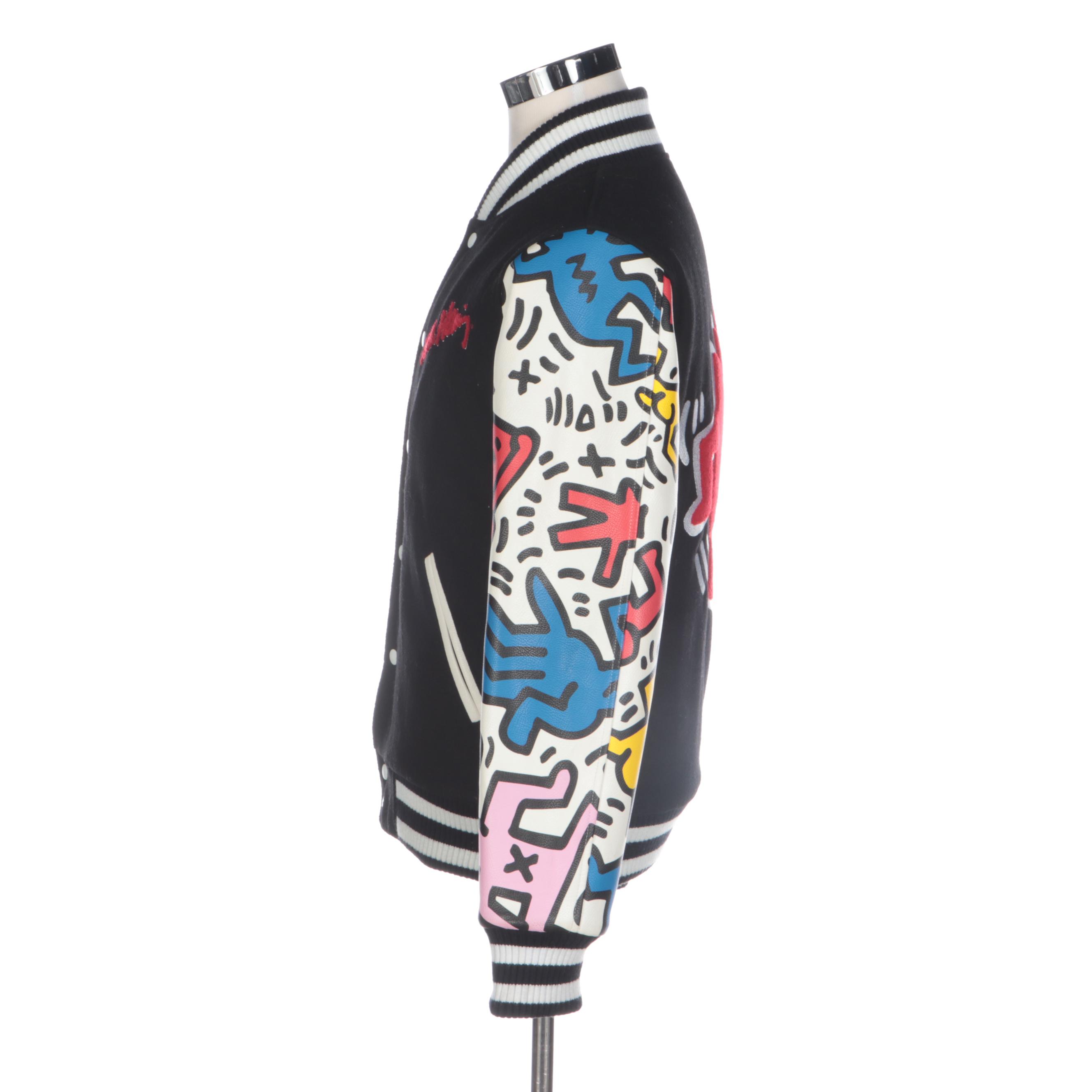 Men's Keith Haring VJ6 x Joyrich Big Logo Varsity Jacket