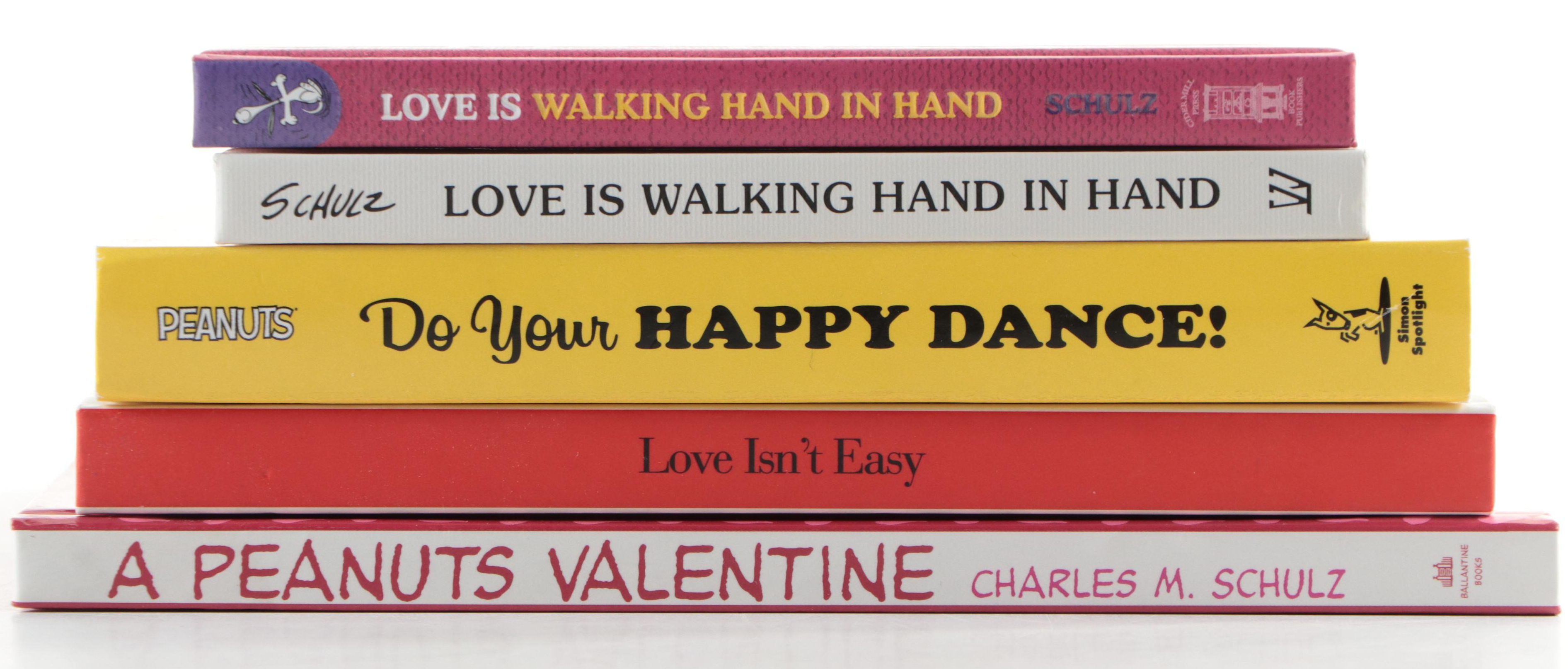 First Edition "Love is Walking Hand in Hand" and More Books by Charles M. Schulz