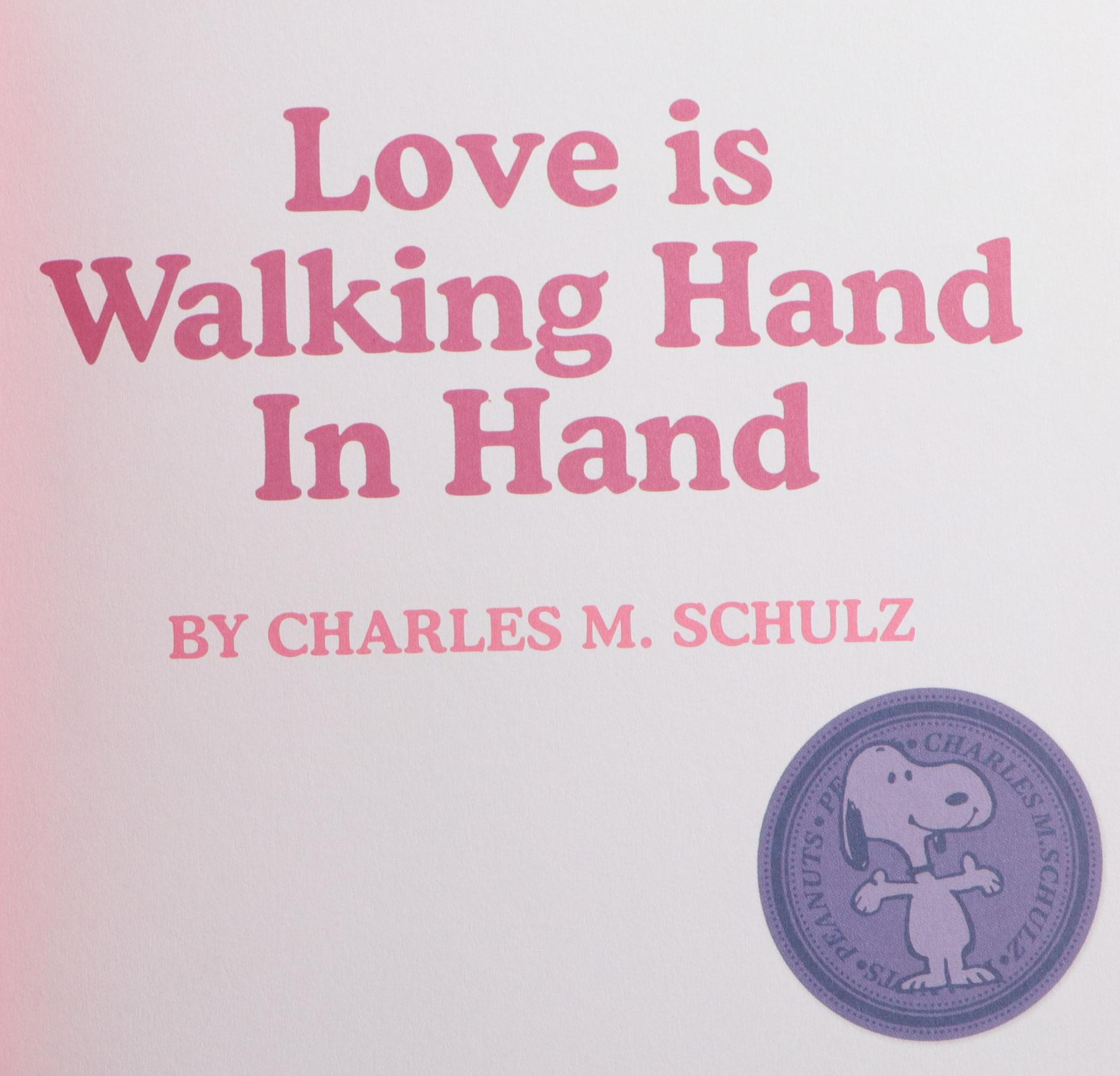 First Edition "Love is Walking Hand in Hand" and More Books by Charles M. Schulz