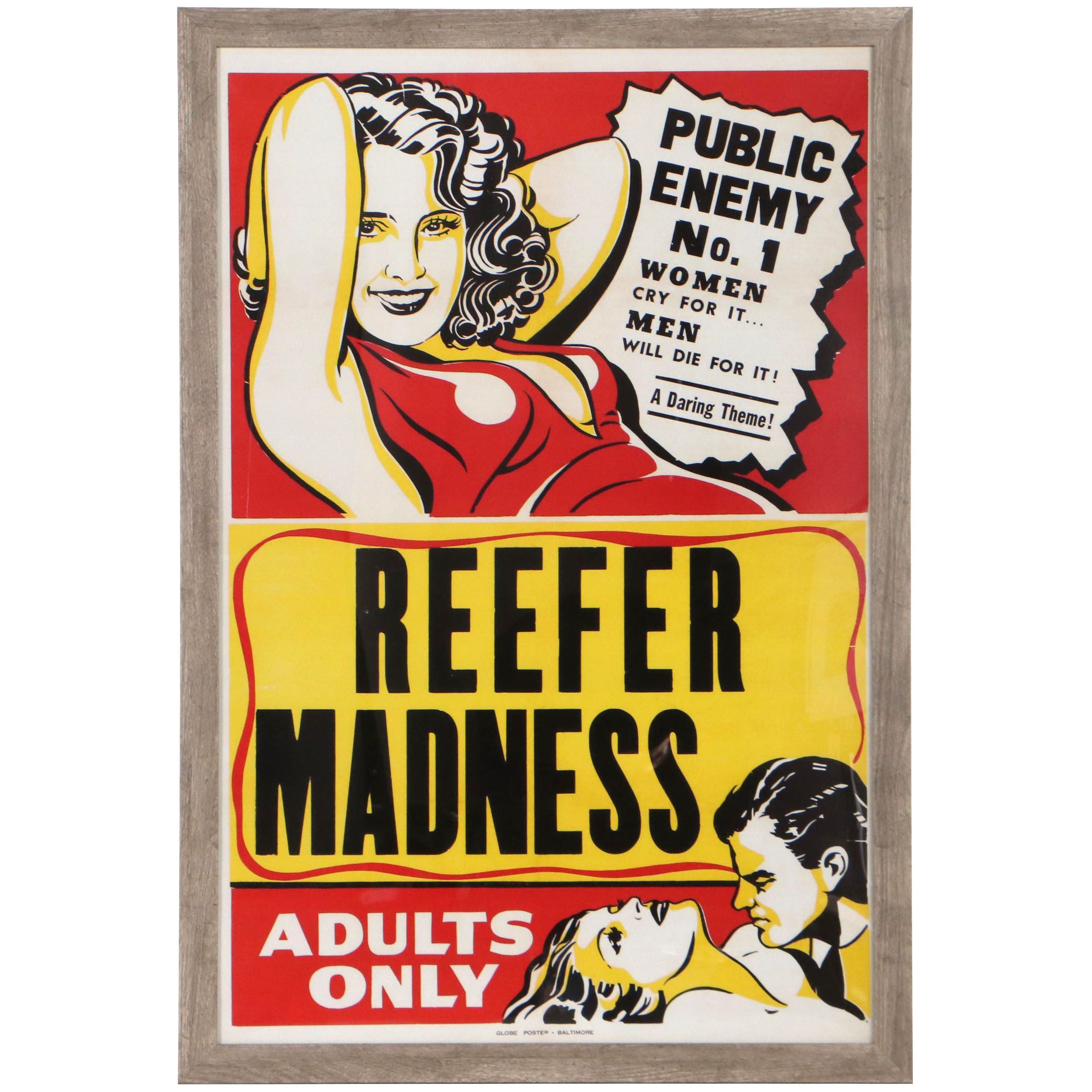 Marijuana Propaganda Giclée Poster, 21st Century
