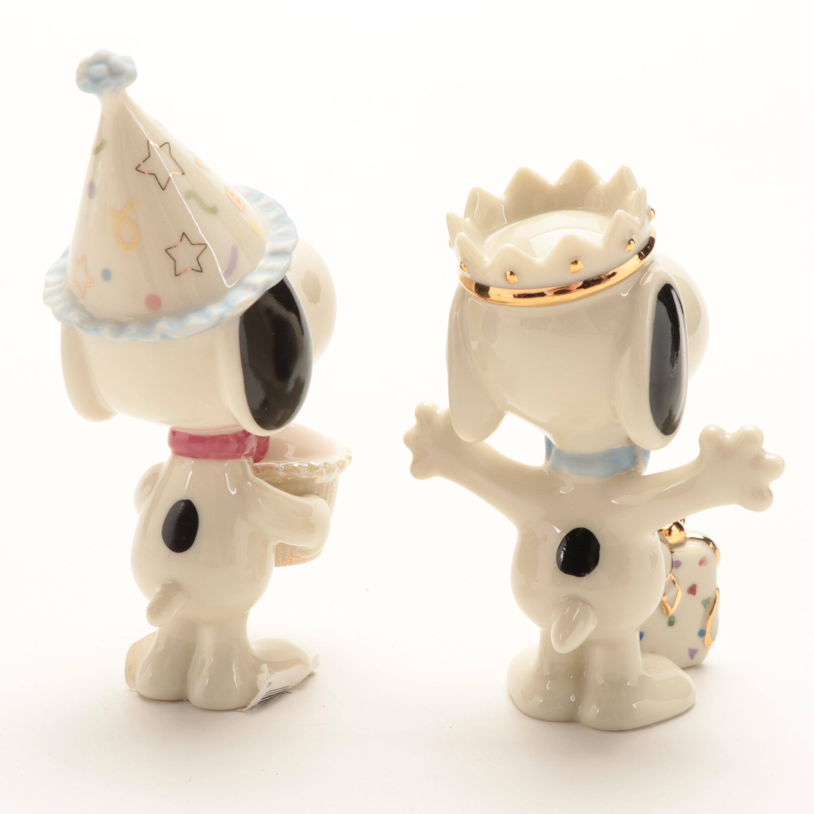 Lenox "Snoopy's Bewitching Treats" and Other Holiday Snoopy Figurines