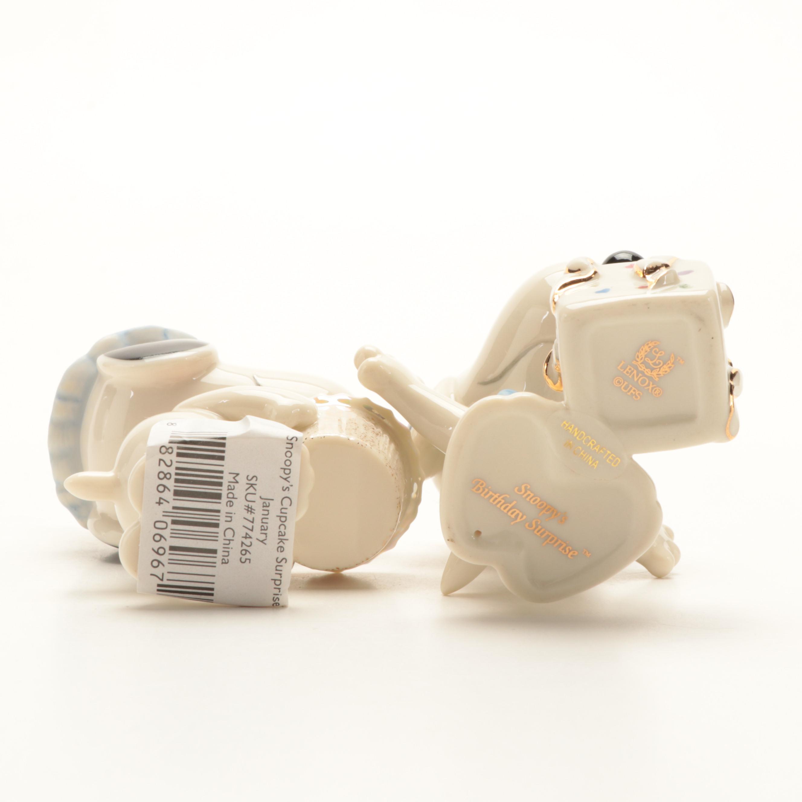 Lenox "Snoopy's Bewitching Treats" and Other Holiday Snoopy Figurines