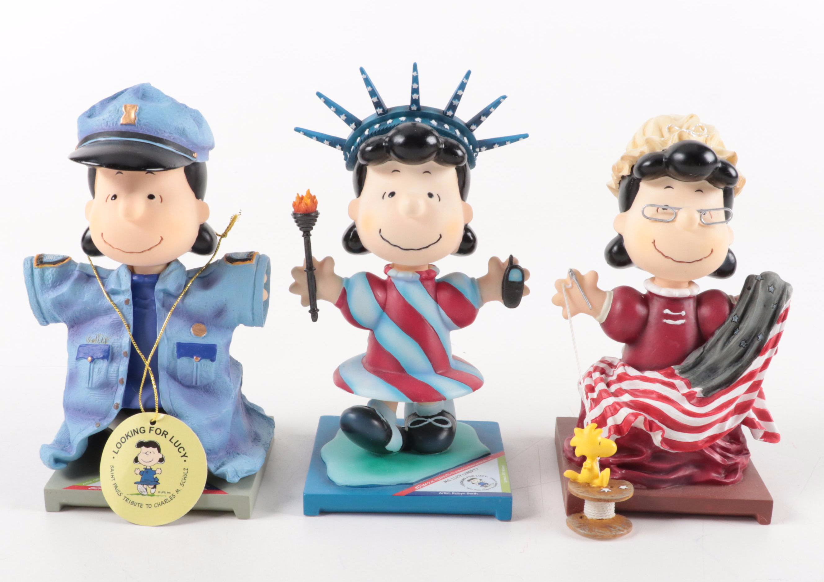 Westland Giftware "Glamorama Lucy" and Other Looking for Lucy Resin Figurines