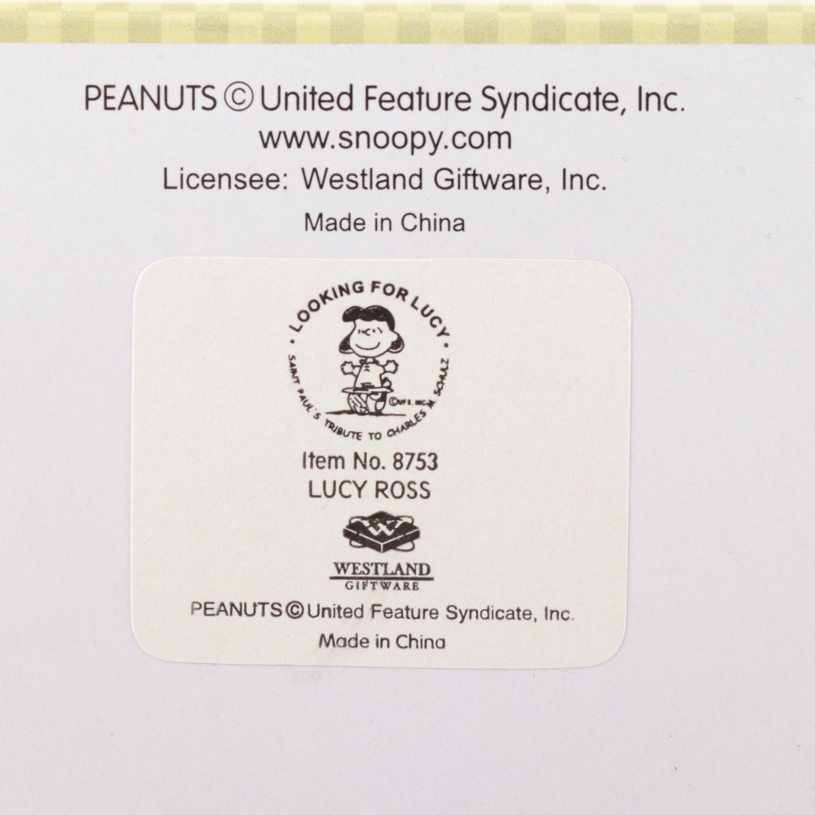 Westland Giftware "Glamorama Lucy" and Other Looking for Lucy Resin Figurines